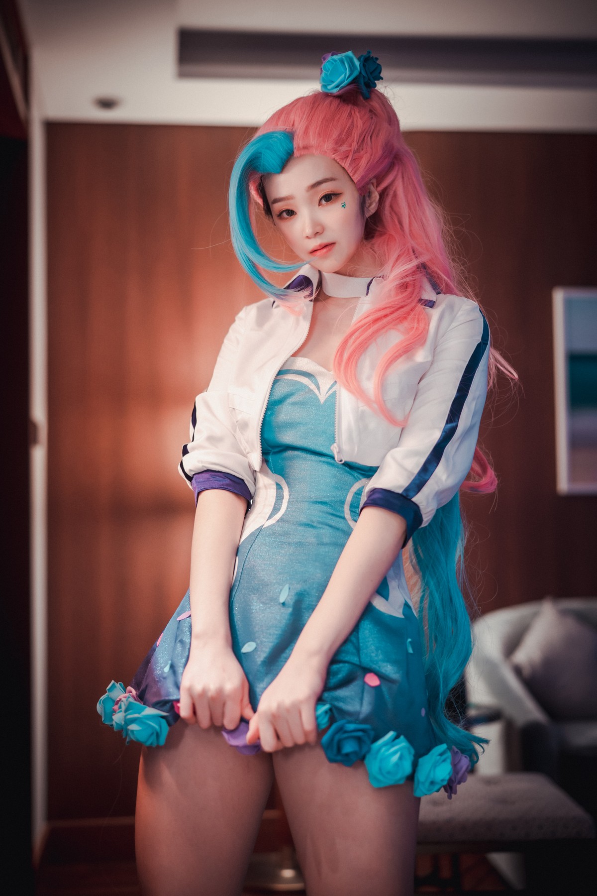 xgyw.top_[DJAWA]No.049_模特BamBi_Seraphine The Starry-Eyed Songstress主题性感写真156P
