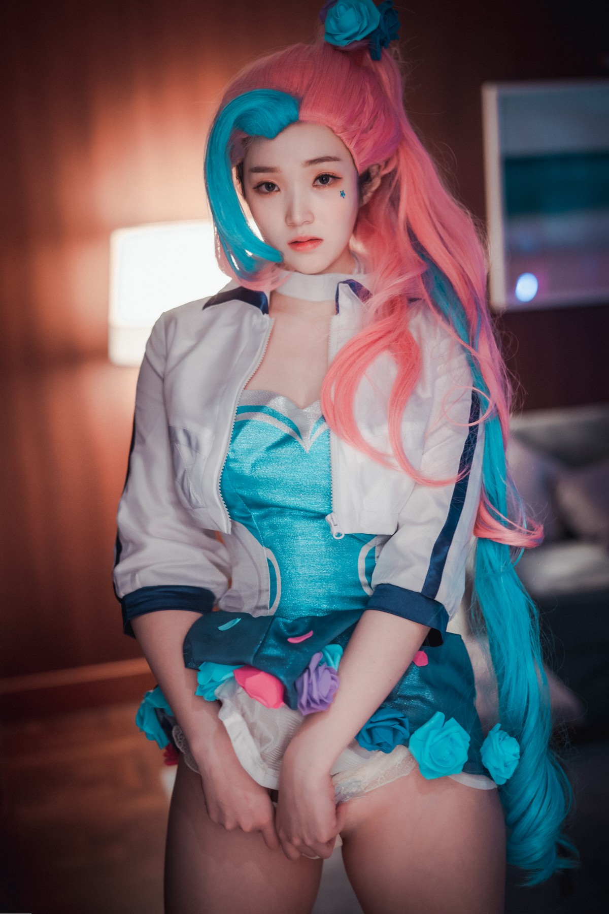 xgyw.top_[DJAWA]No.049_模特BamBi_Seraphine The Starry-Eyed Songstress主题性感写真156P