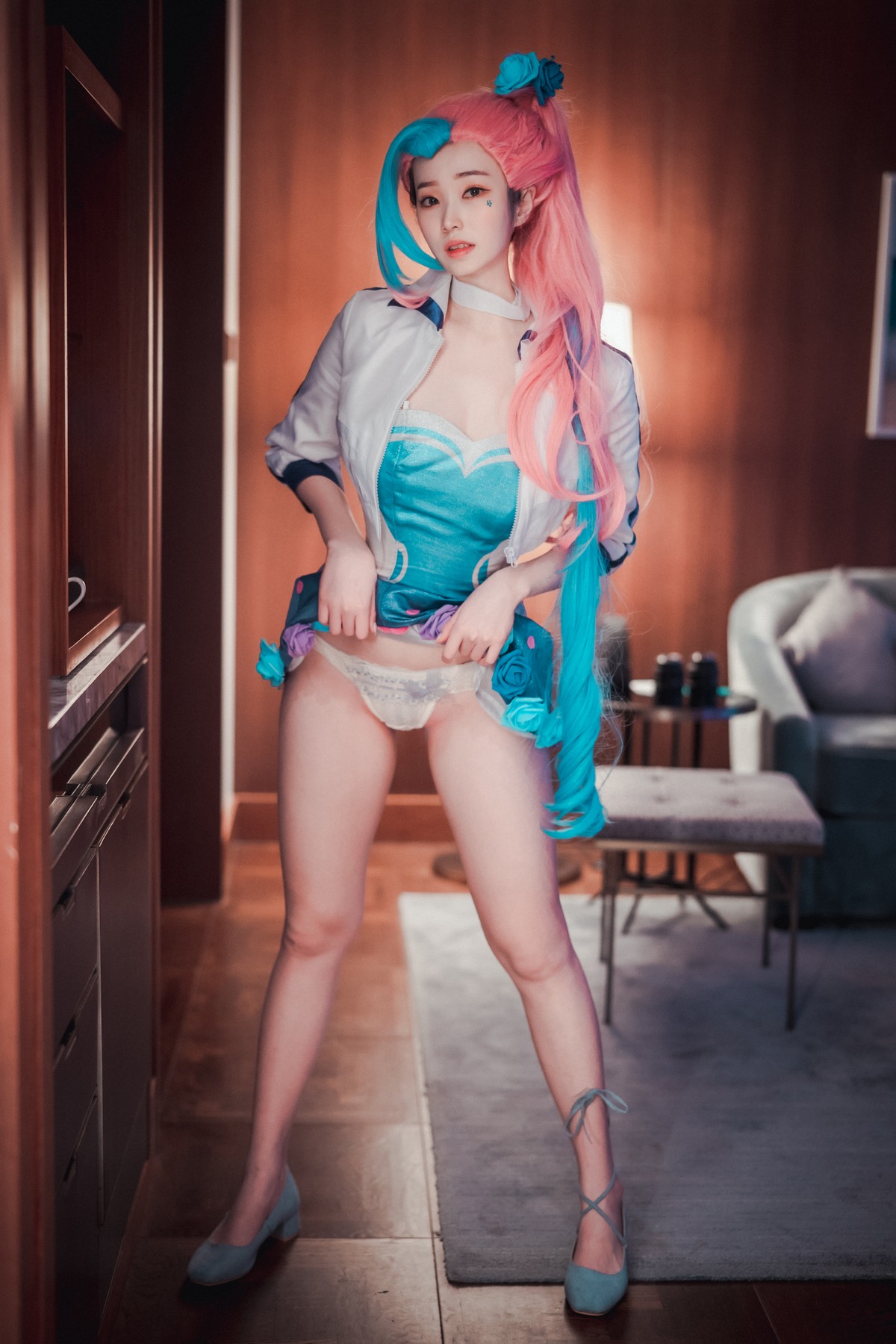 xgyw.top_[DJAWA]No.049_模特BamBi_Seraphine The Starry-Eyed Songstress主题性感写真156P