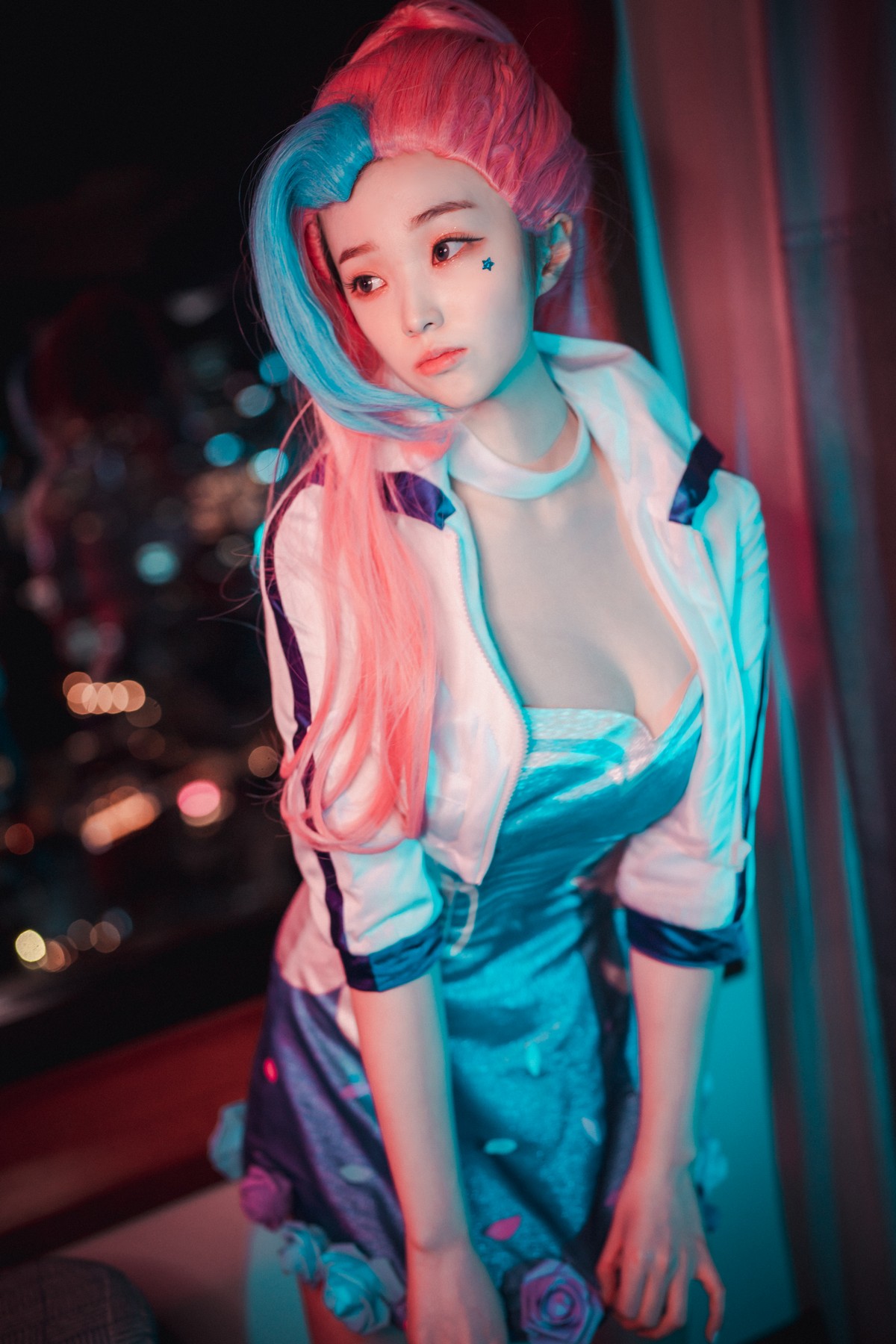 xgyw.top_[DJAWA]No.049_模特BamBi_Seraphine The Starry-Eyed Songstress主题性感写真156P