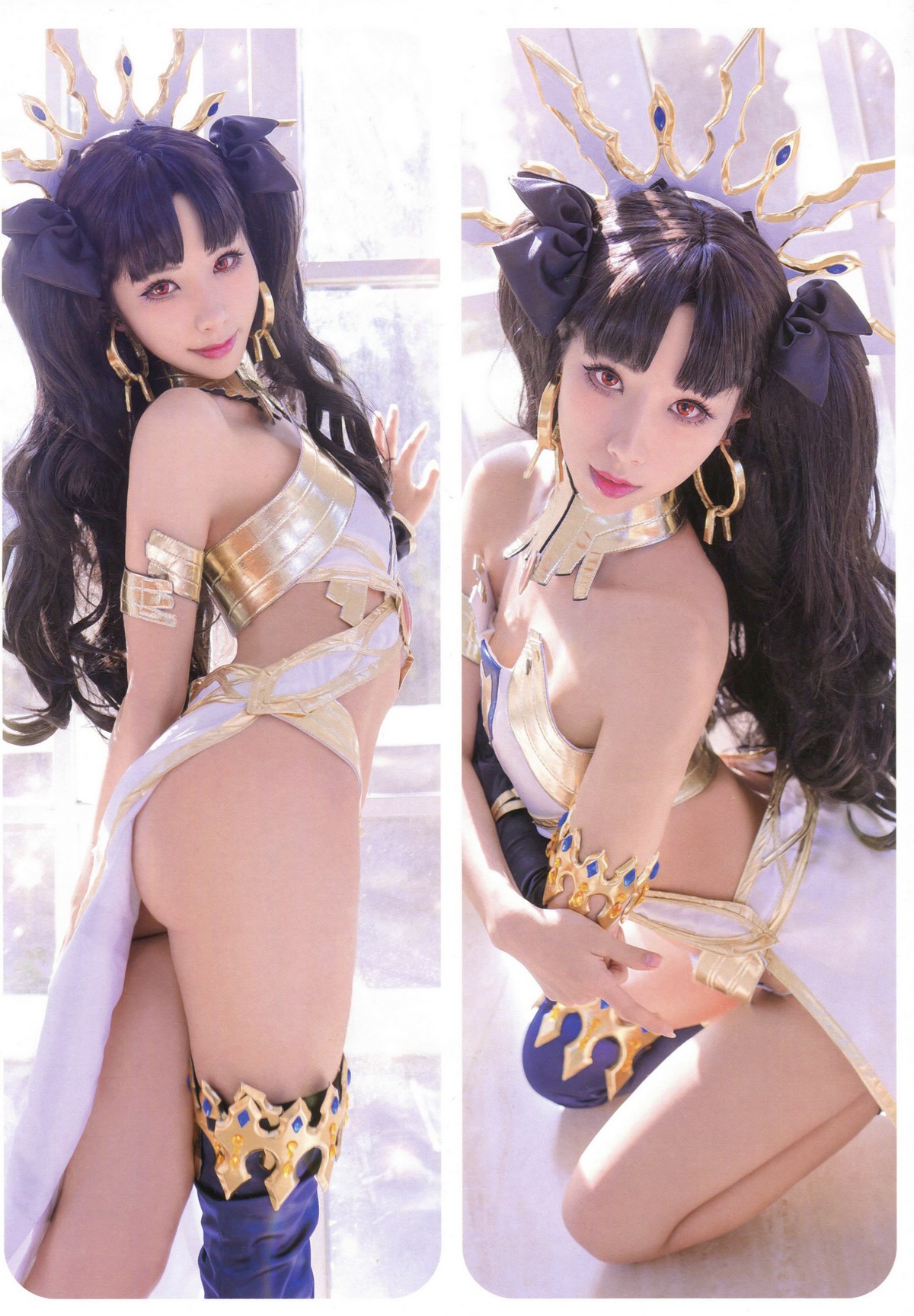 xgyw.top_Coser美女雨波_HaneAme伊斯塔主题美女战神装扮性感服饰秀完美身材诱惑写真78P