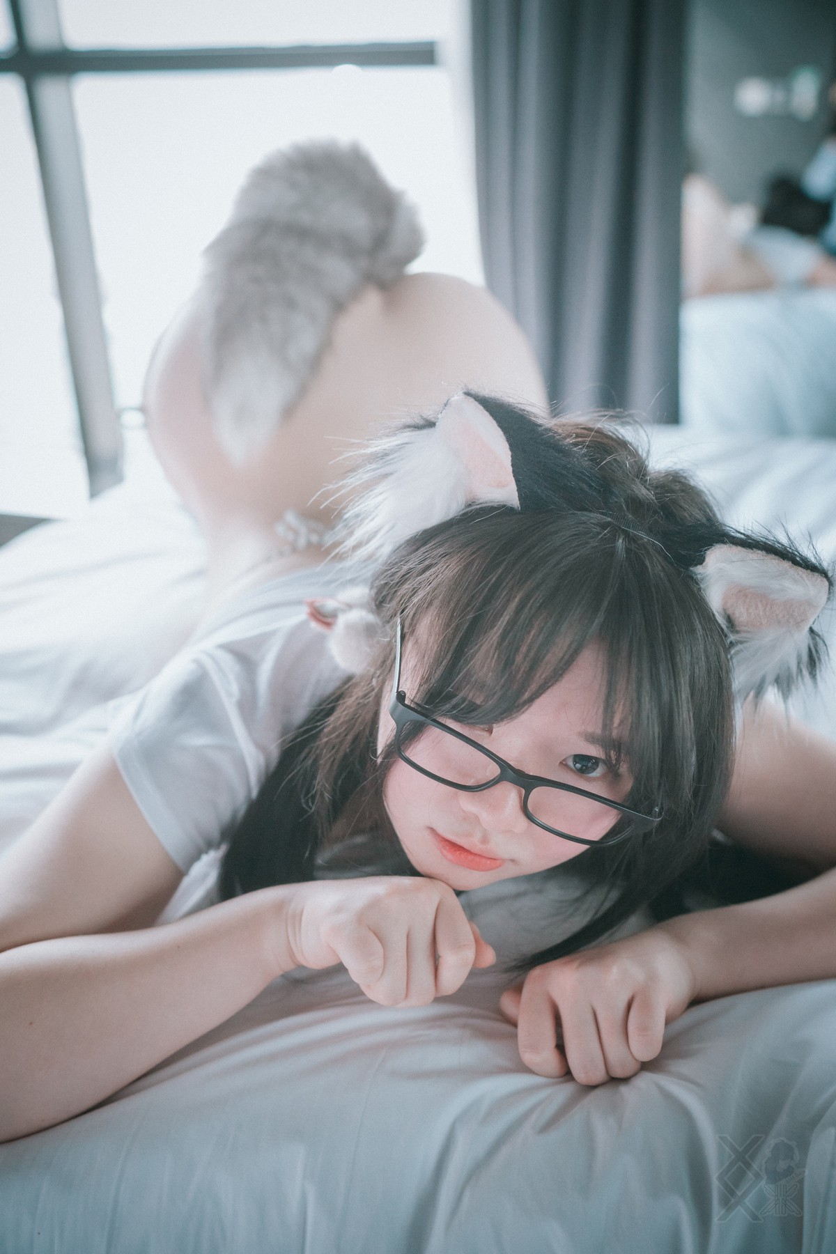 xgyw.top_[DJAWA]No.052_模特Aya_Tamed Wolfgirl主题私房性感三点式内衣秀豪乳诱惑写真50P