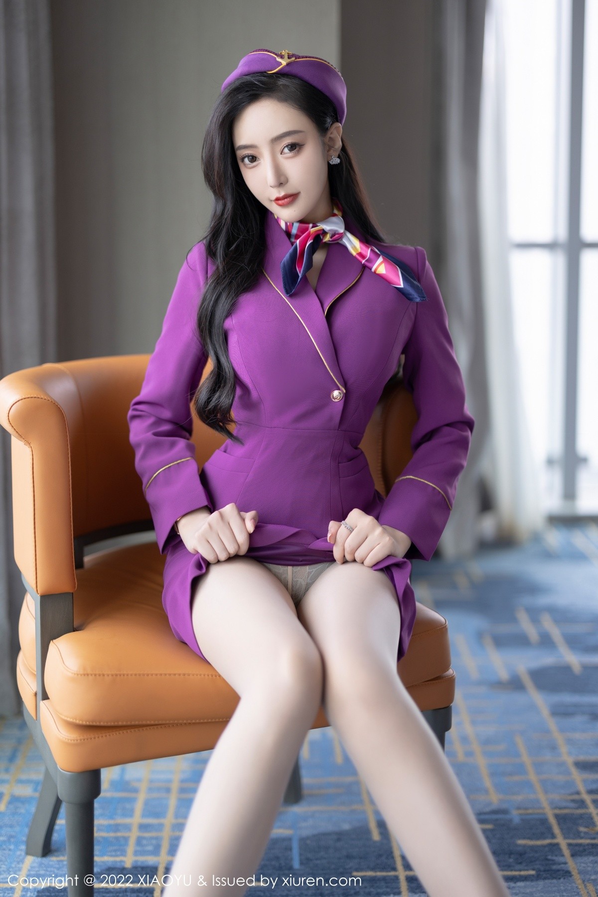xgyw.top_[XiaoYu画语界]Vol.781_女神王馨瑶yanni角色扮演紫色套装露性感内衣原色丝袜诱惑写真95P