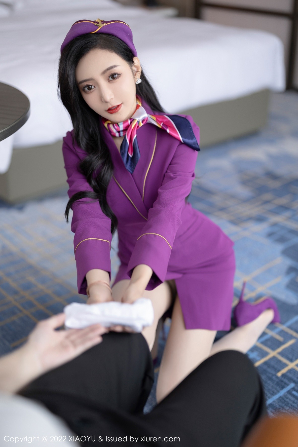 xgyw.top_[XiaoYu画语界]Vol.781_女神王馨瑶yanni角色扮演紫色套装露性感内衣原色丝袜诱惑写真95P