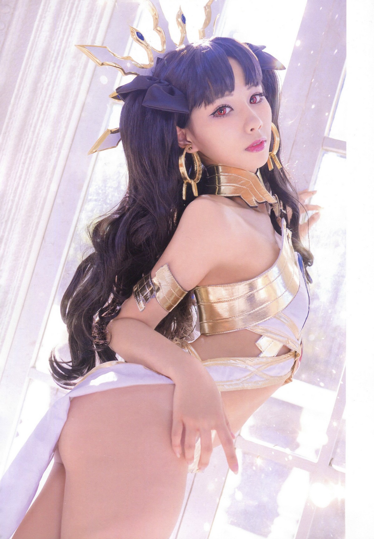 xgyw.top_Coser美女雨波_HaneAme伊斯塔主题美女战神装扮性感服饰秀完美身材诱惑写真78P