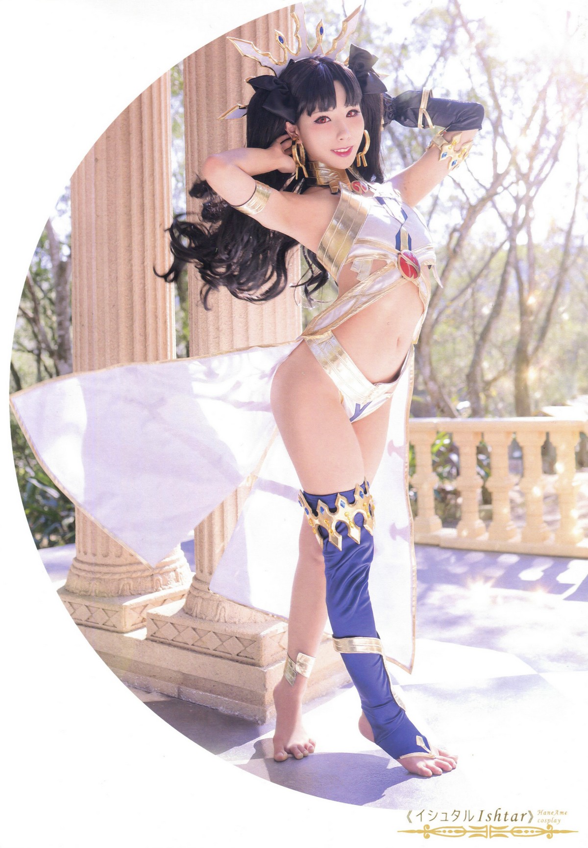 xgyw.top_Coser美女雨波_HaneAme伊斯塔主题美女战神装扮性感服饰秀完美身材诱惑写真78P