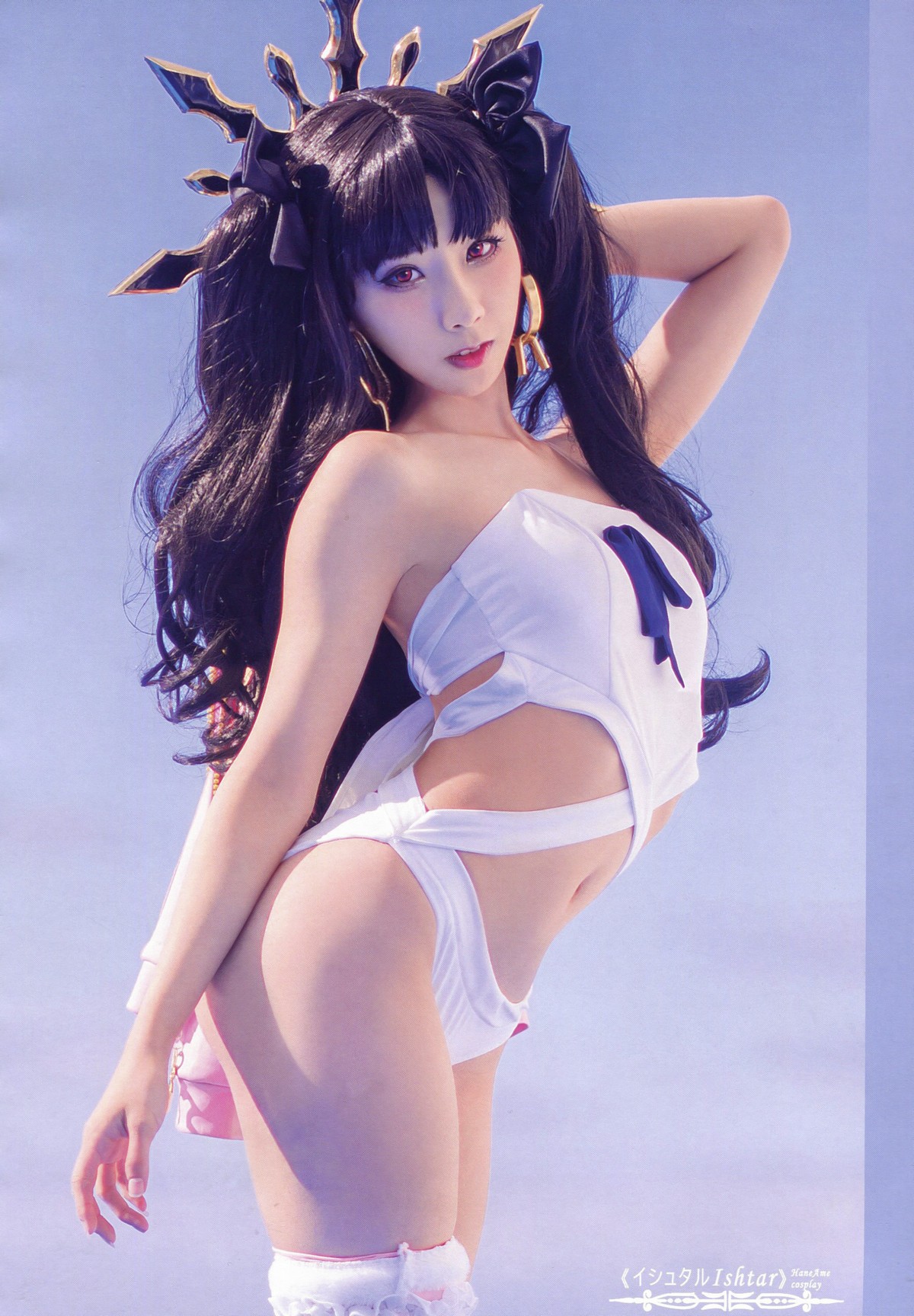 xgyw.top_Coser美女雨波_HaneAme伊斯塔主题美女战神装扮性感服饰秀完美身材诱惑写真78P