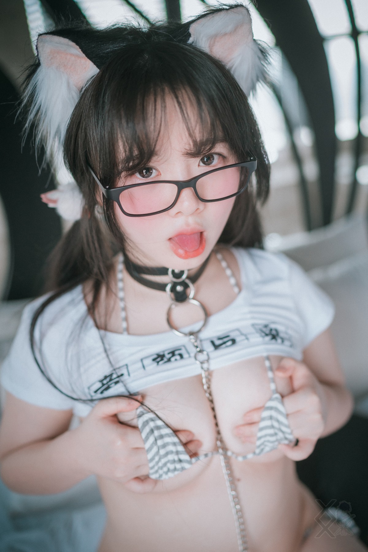 xgyw.top_[DJAWA]No.052_模特Aya_Tamed Wolfgirl主题私房性感三点式内衣秀豪乳诱惑写真50P