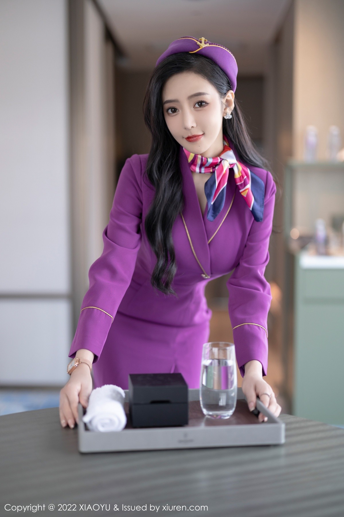 xgyw.top_[XiaoYu画语界]Vol.781_女神王馨瑶yanni角色扮演紫色套装露性感内衣原色丝袜诱惑写真95P