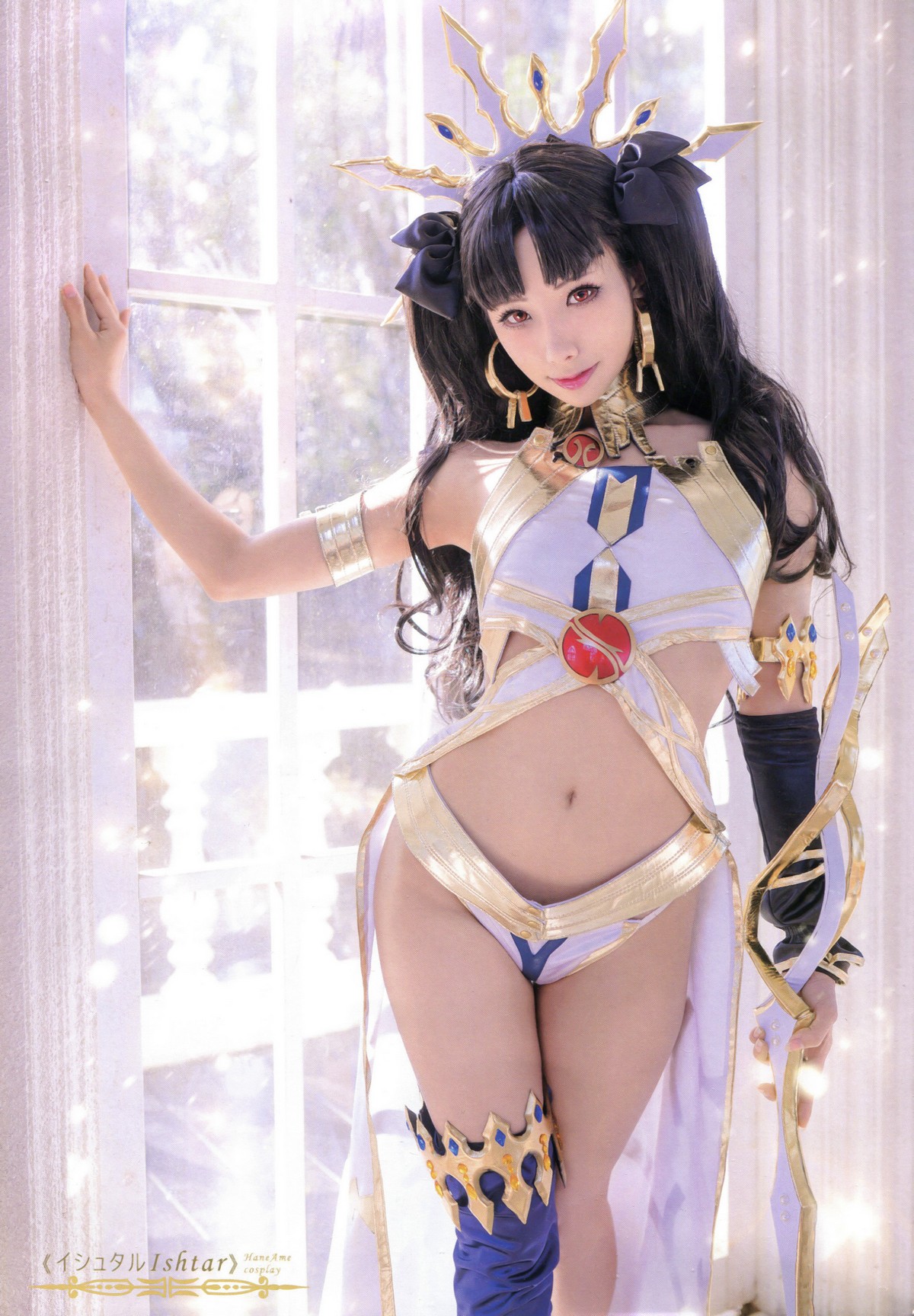 xgyw.top_Coser美女雨波_HaneAme伊斯塔主题美女战神装扮性感服饰秀完美身材诱惑写真78P