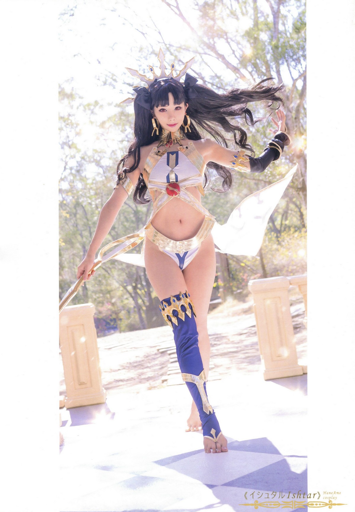 xgyw.top_Coser美女雨波_HaneAme伊斯塔主题美女战神装扮性感服饰秀完美身材诱惑写真78P