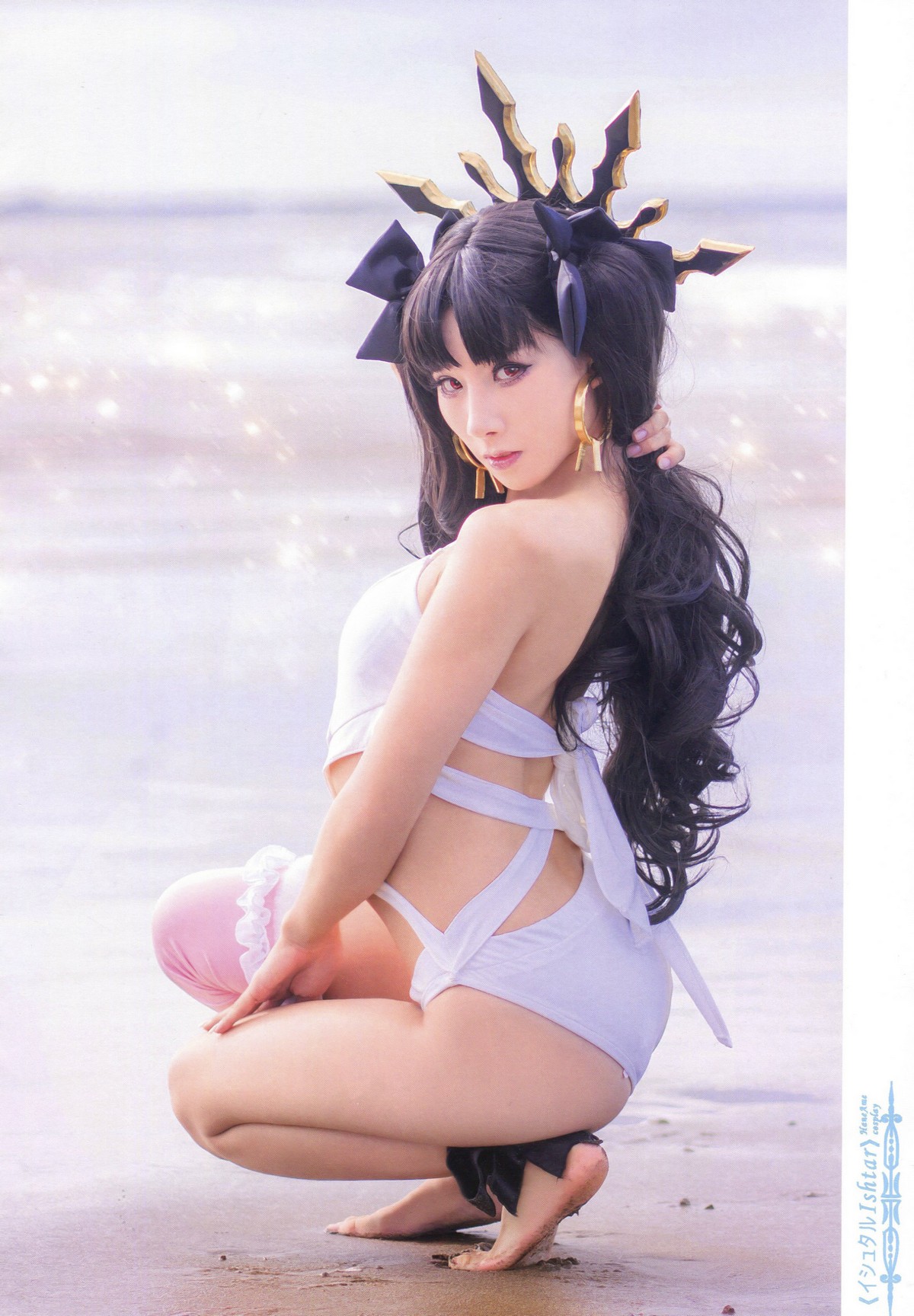 xgyw.top_Coser美女雨波_HaneAme伊斯塔主题美女战神装扮性感服饰秀完美身材诱惑写真78P