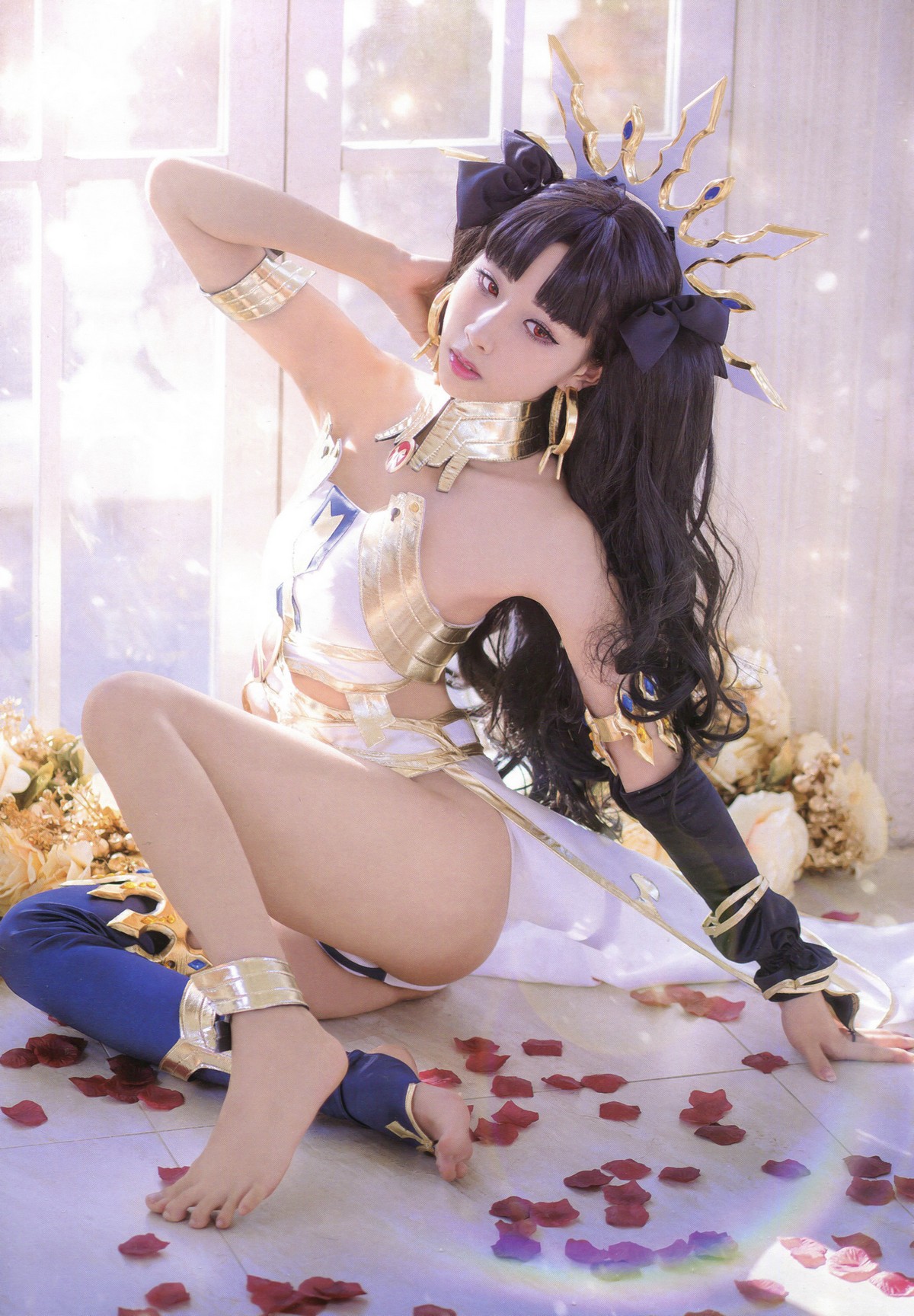 xgyw.top_Coser美女雨波_HaneAme伊斯塔主题美女战神装扮性感服饰秀完美身材诱惑写真78P