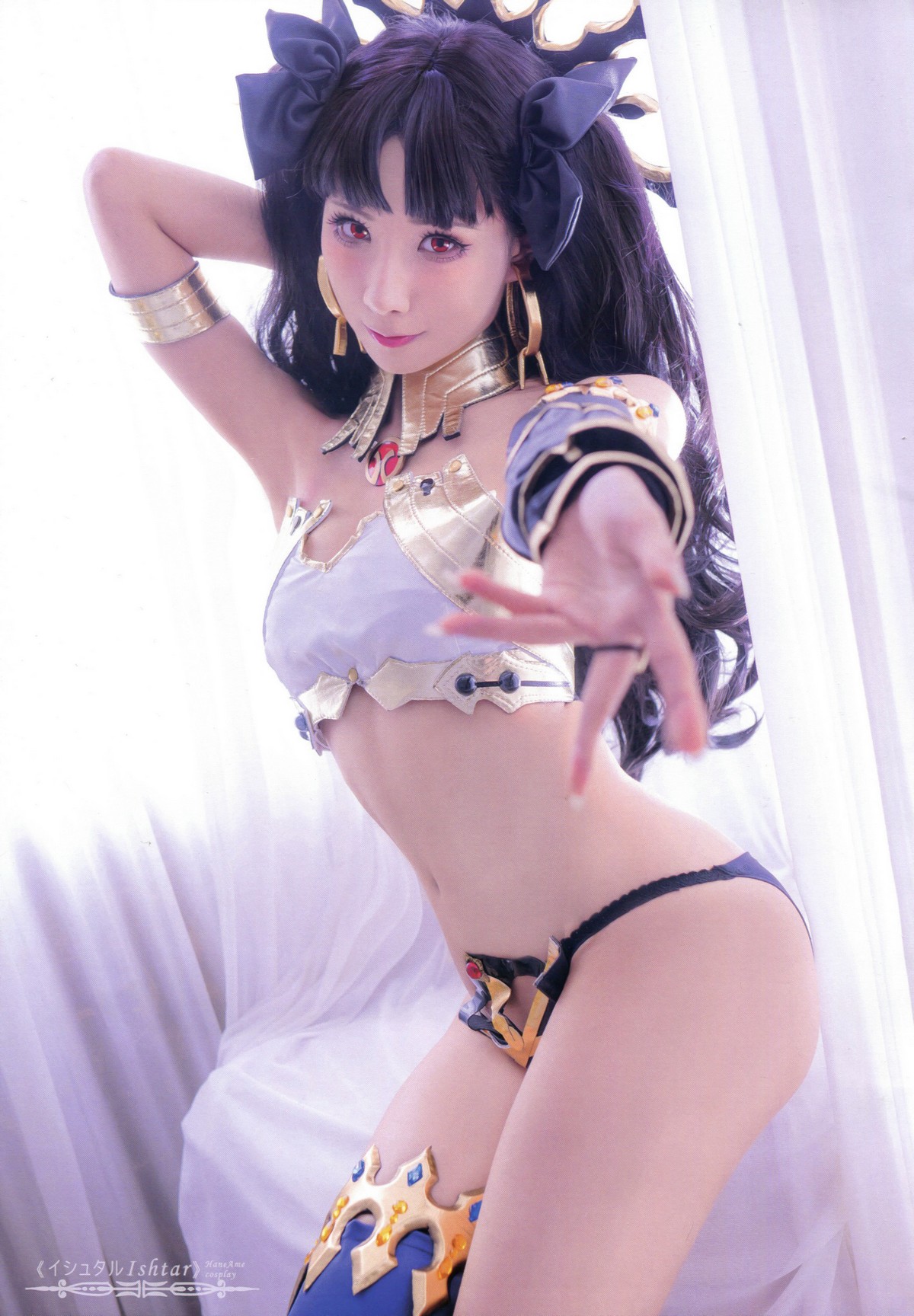 xgyw.top_Coser美女雨波_HaneAme伊斯塔主题美女战神装扮性感服饰秀完美身材诱惑写真78P