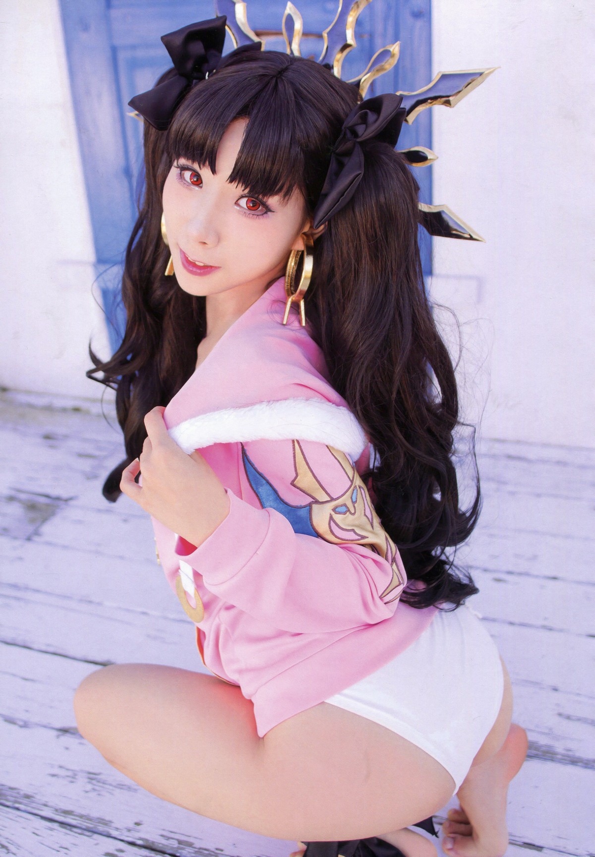xgyw.top_Coser美女雨波_HaneAme伊斯塔主题美女战神装扮性感服饰秀完美身材诱惑写真78P
