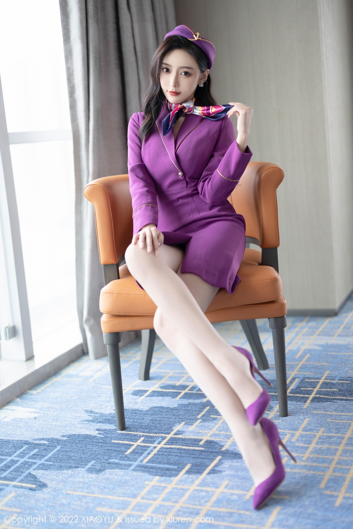 xgyw.top_[XiaoYu画语界]Vol.781_女神王馨瑶yanni角色扮演紫色套装露性感内衣原色丝袜诱惑写真95P