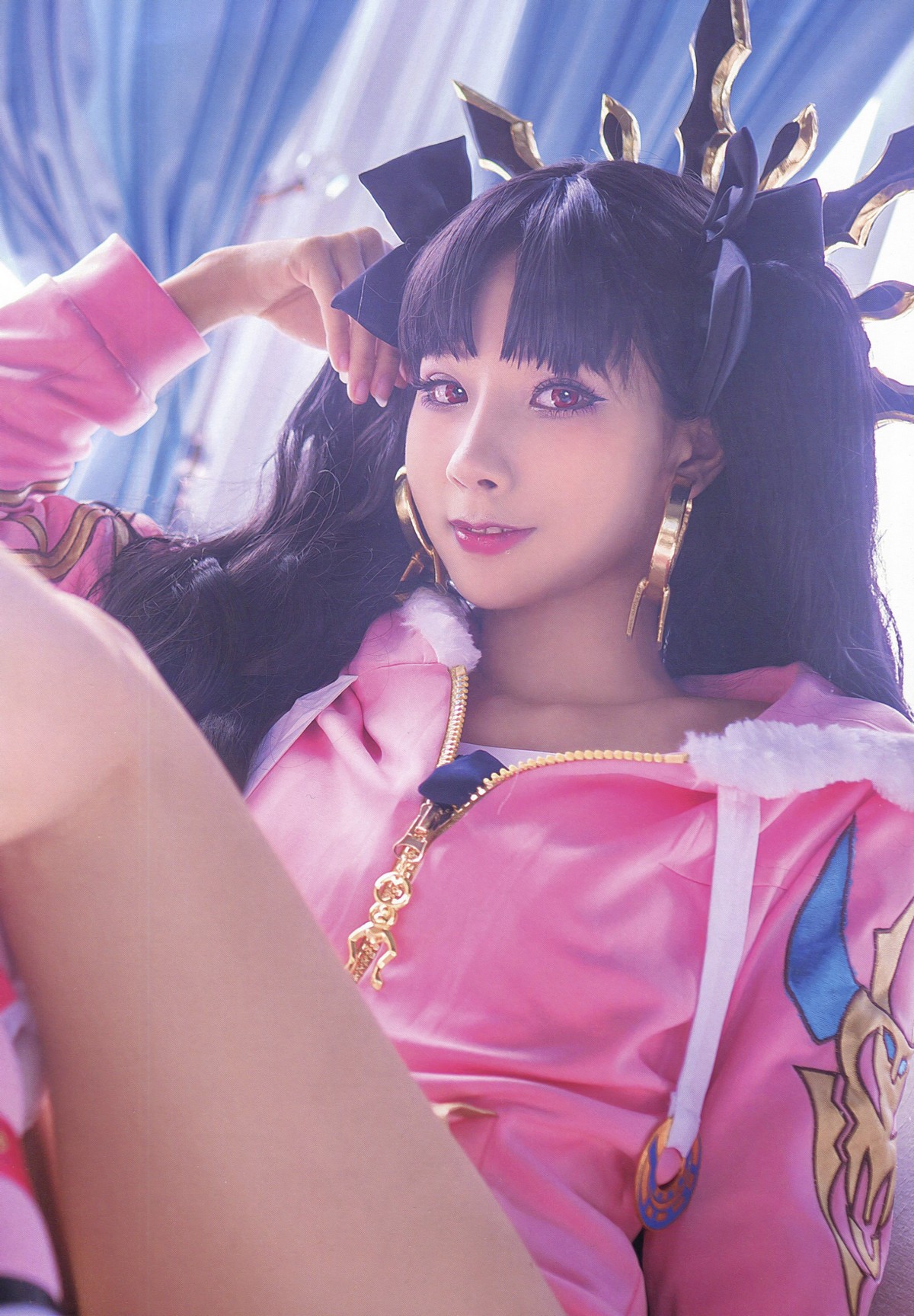 xgyw.top_Coser美女雨波_HaneAme伊斯塔主题美女战神装扮性感服饰秀完美身材诱惑写真78P