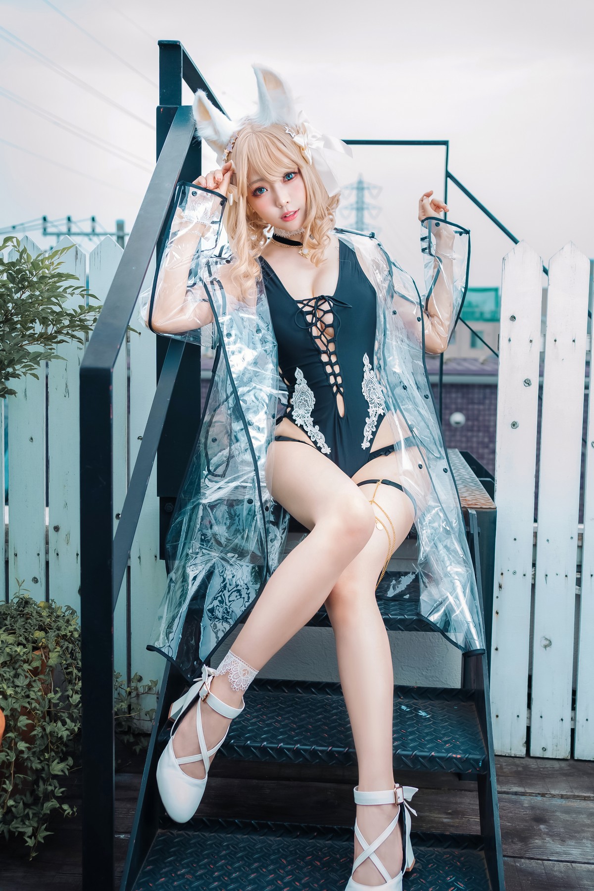 xgyw.top_Coser妹子Ely_eee-Original Swimsuit主题性感粉红连体衣 黑色内衣完美诱惑写真114P
