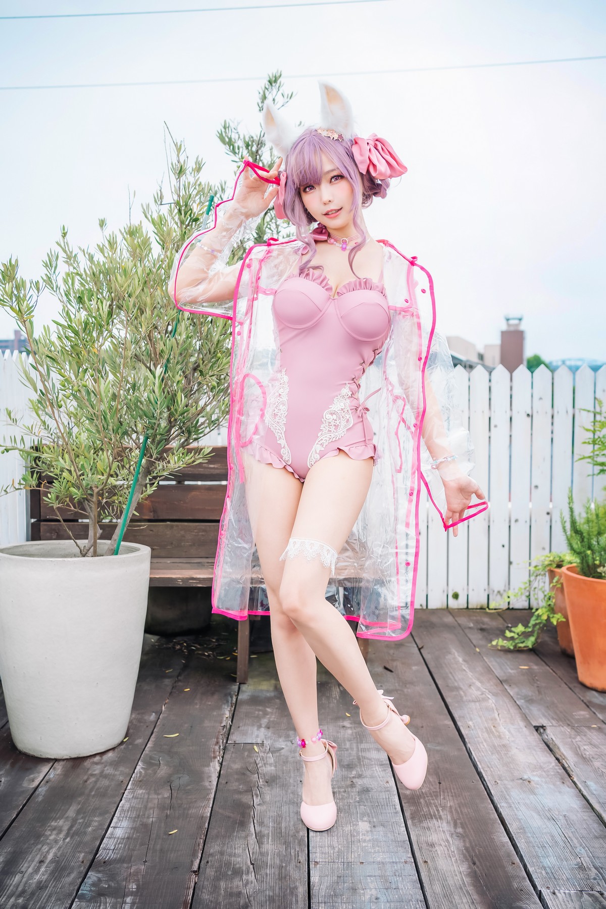 xgyw.top_Coser妹子Ely_eee-Original Swimsuit主题性感粉红连体衣 黑色内衣完美诱惑写真114P