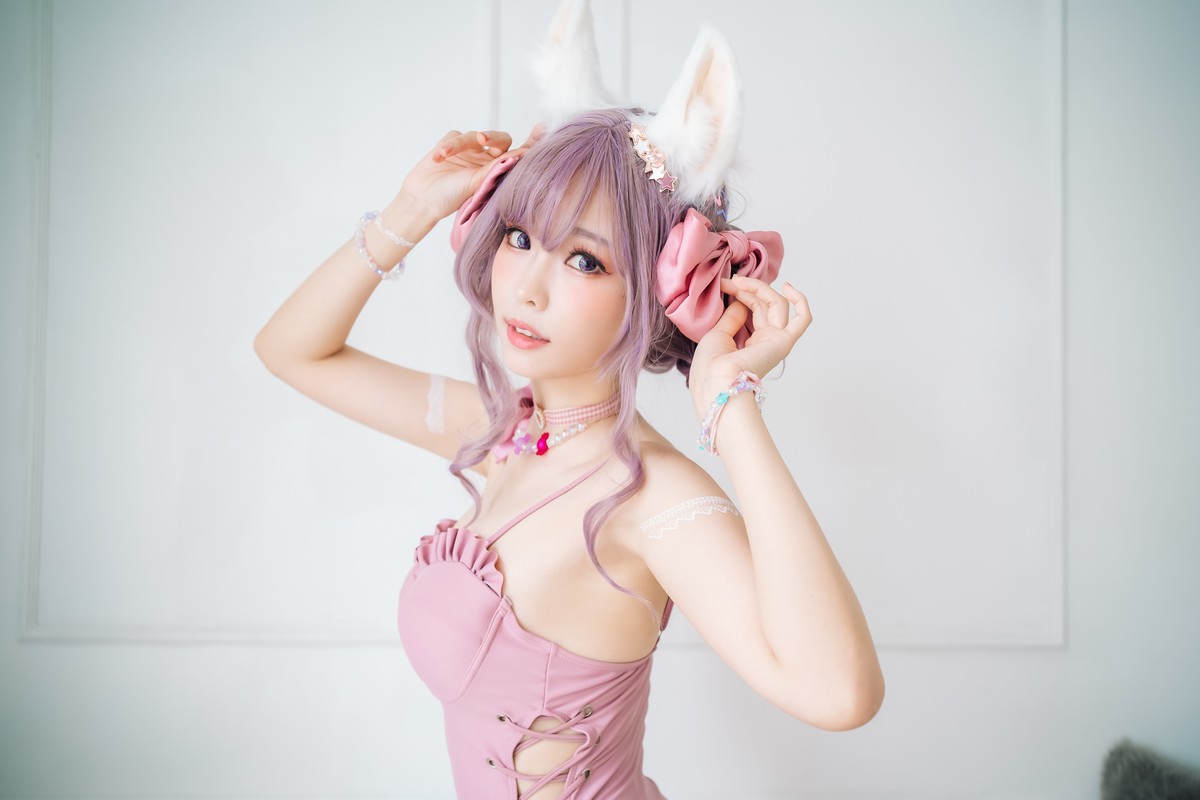 xgyw.top_Coser妹子Ely_eee-Original Swimsuit主题性感粉红连体衣 黑色内衣完美诱惑写真114P
