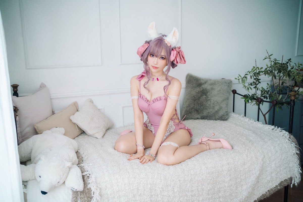xgyw.top_Coser妹子Ely_eee-Original Swimsuit主题性感粉红连体衣 黑色内衣完美诱惑写真114P