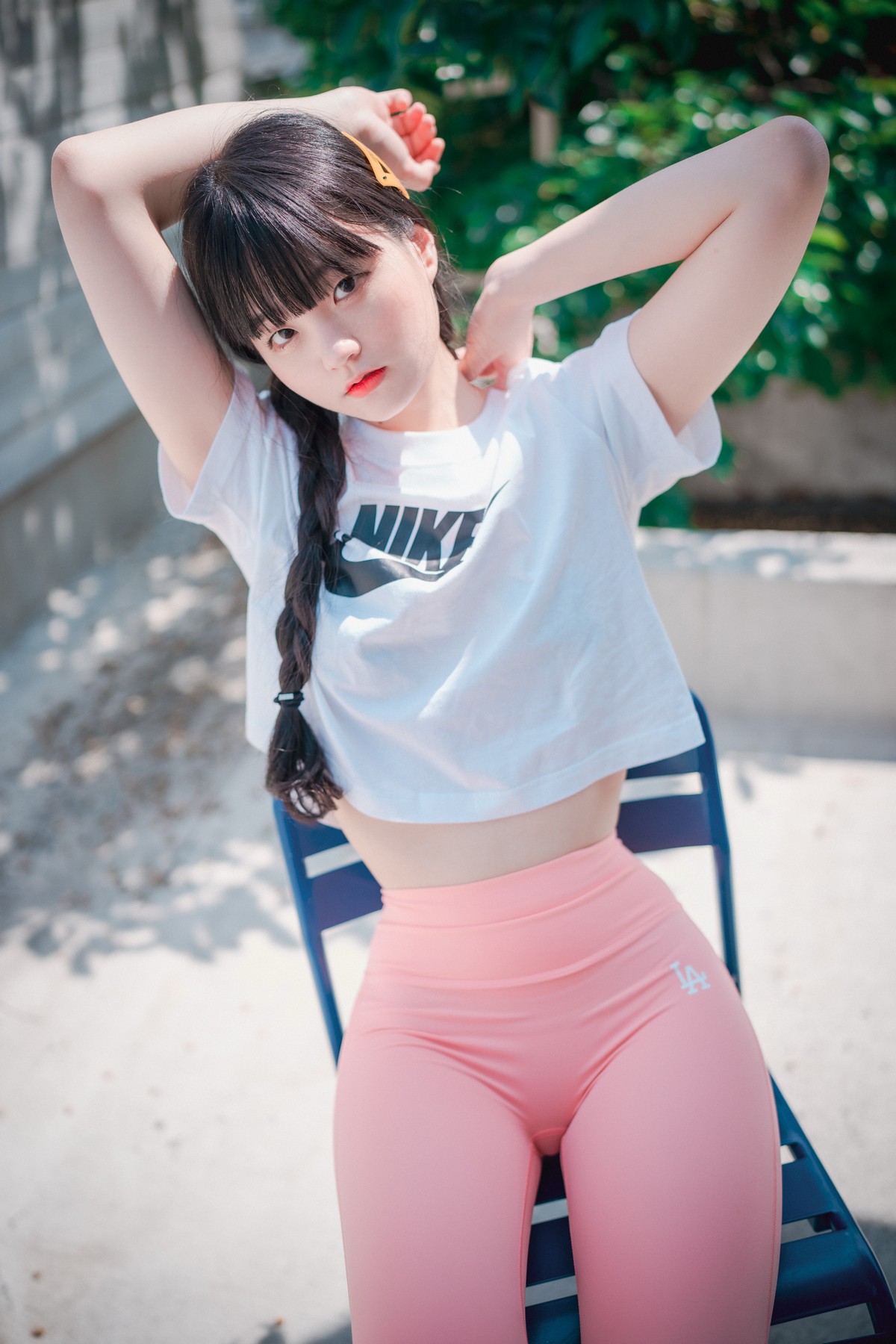 xgyw.top_[DJAWA]No.060_模特Jenny_Loose and Tight Pink主题性感白T配粉色运动裤诱惑写真158P
