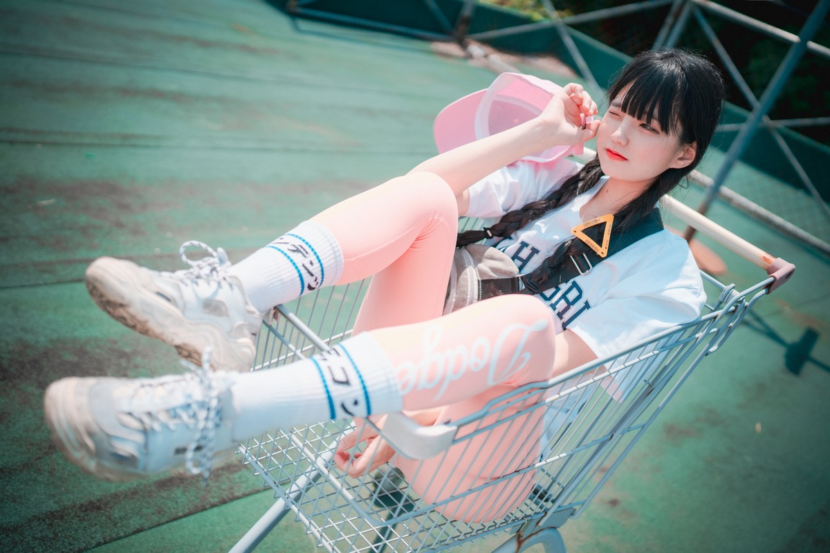 xgyw.top_[DJAWA]No.060_模特Jenny_Loose and Tight Pink主题性感白T配粉色运动裤诱惑写真158P