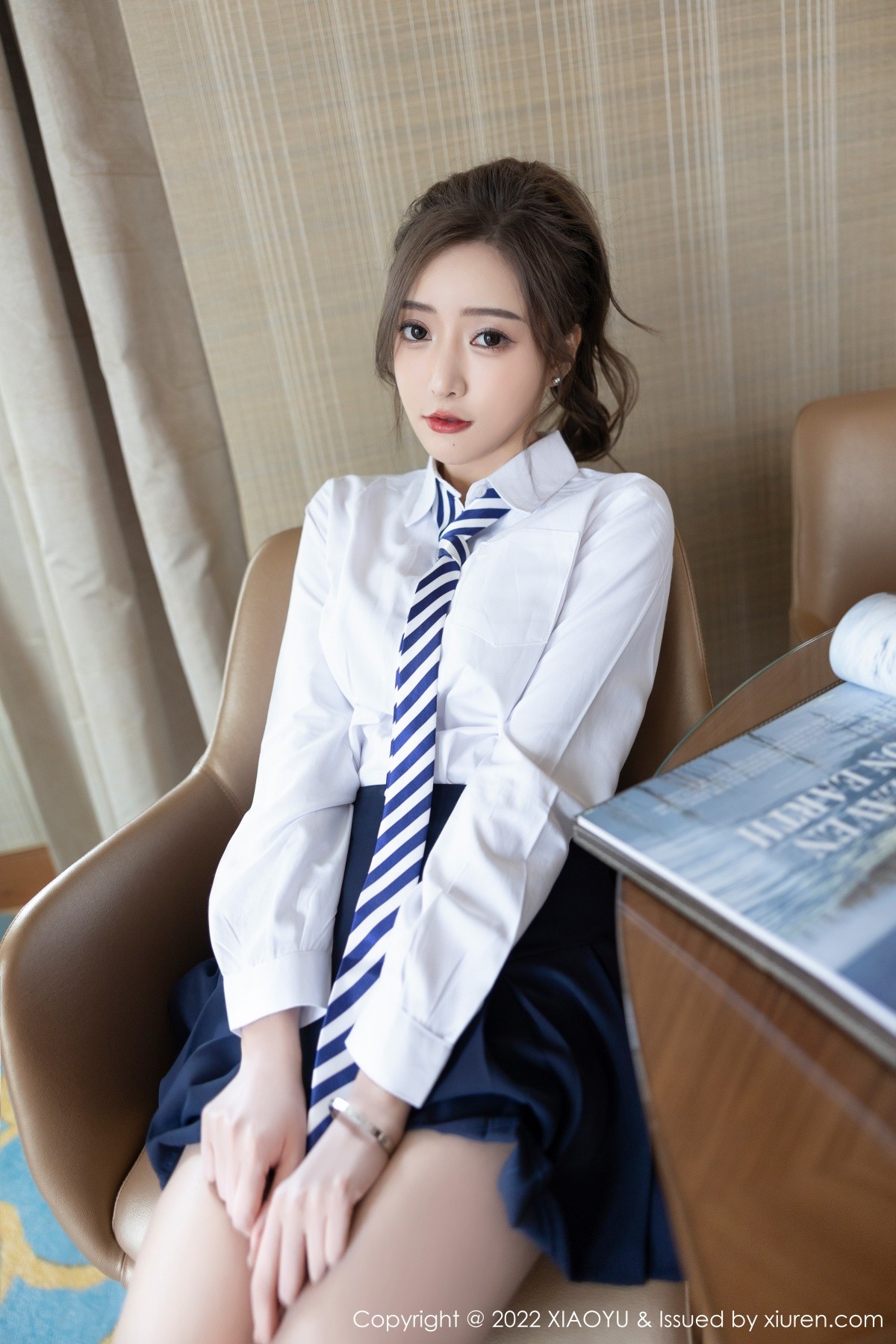 xgyw.top_[XiaoYu画语界]Vol.783_女神王馨瑶yanni性感白T配短裙半脱露浅色内衣原色丝袜诱惑写真102P