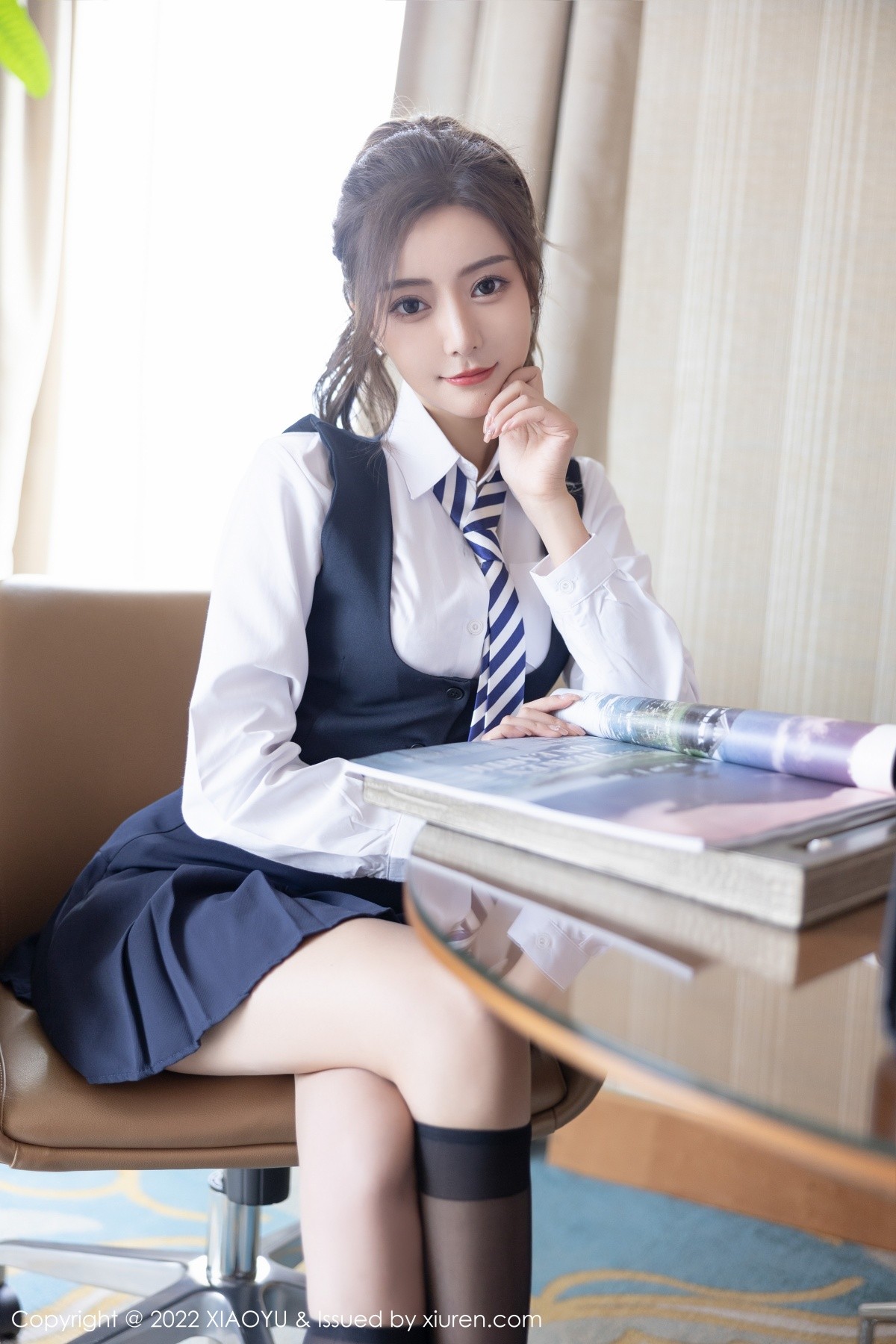 xgyw.top_[XiaoYu画语界]Vol.783_女神王馨瑶yanni性感白T配短裙半脱露浅色内衣原色丝袜诱惑写真102P