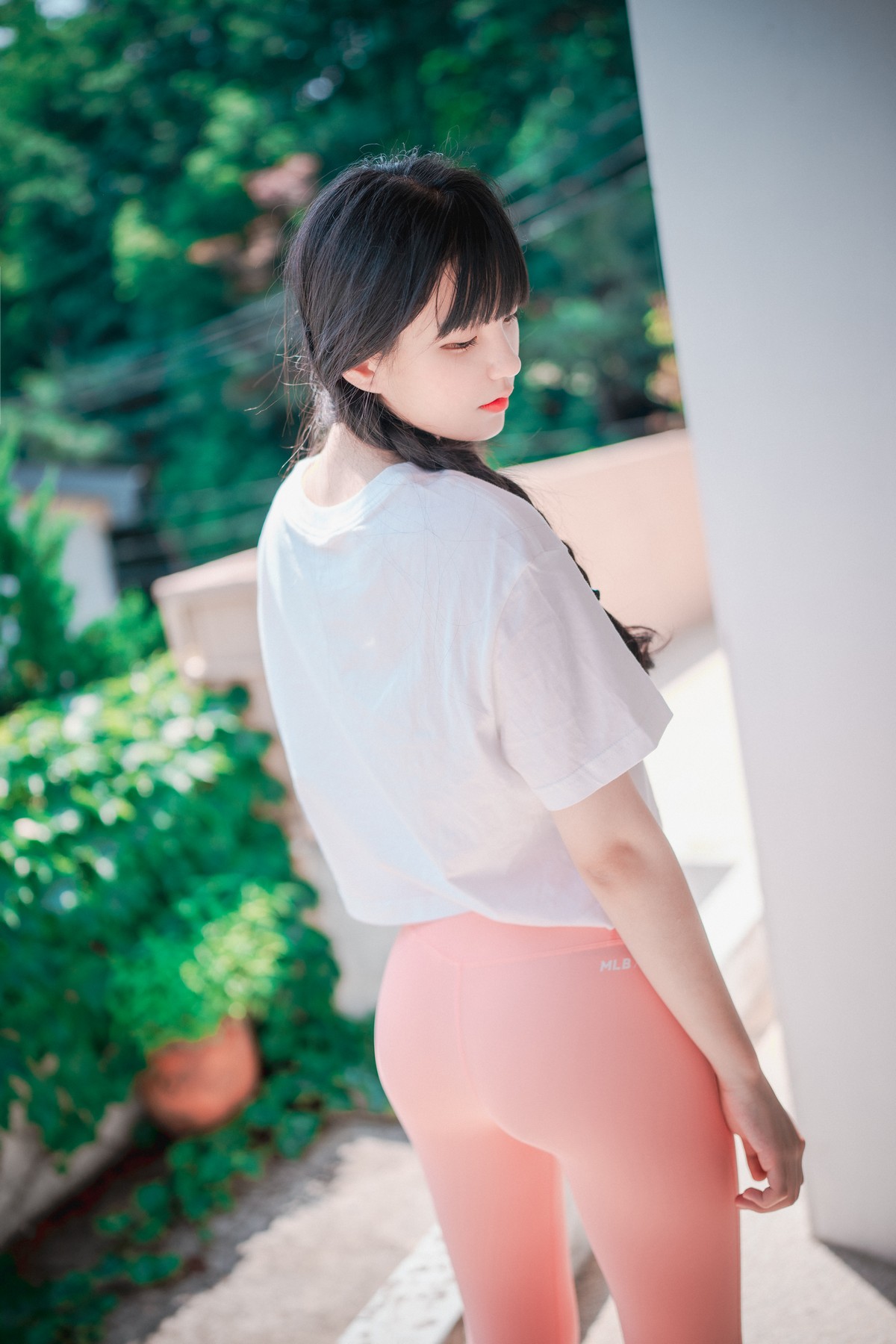 xgyw.top_[DJAWA]No.060_模特Jenny_Loose and Tight Pink主题性感白T配粉色运动裤诱惑写真158P