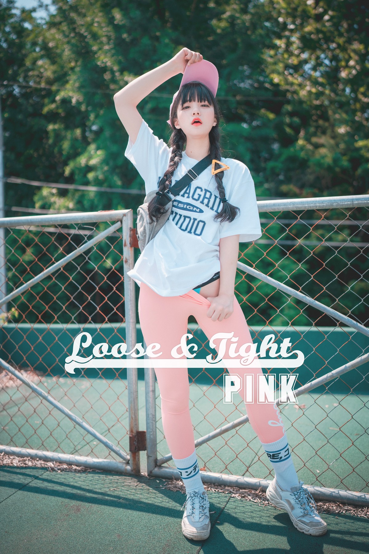 xgyw.top_[DJAWA]No.060_模特Jenny_Loose and Tight Pink主题性感白T配粉色运动裤诱惑写真158P