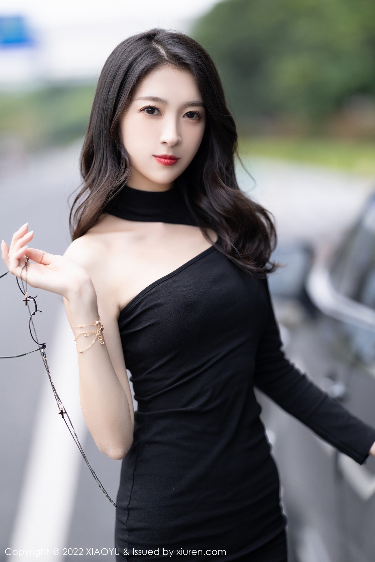xgyw.top_[XiaoYu画语界]Vol.784_新人模特林乐一私房性感黑色服饰配原色丝袜秀高挑身材迷人写真85P