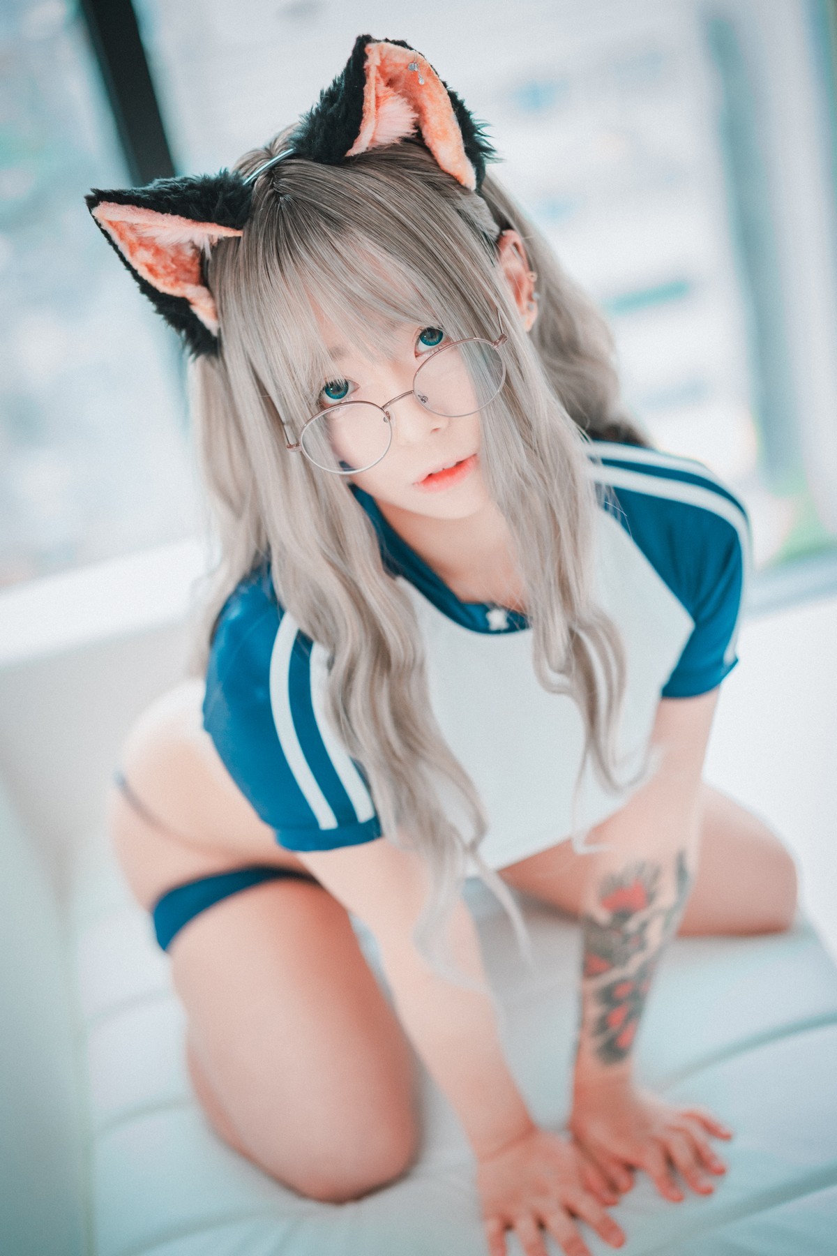xgyw.top_[DJAWA]No.062_Maruemon_Caution Girl × Athletic Girl主题性感内衣迷人诱惑写真57P
