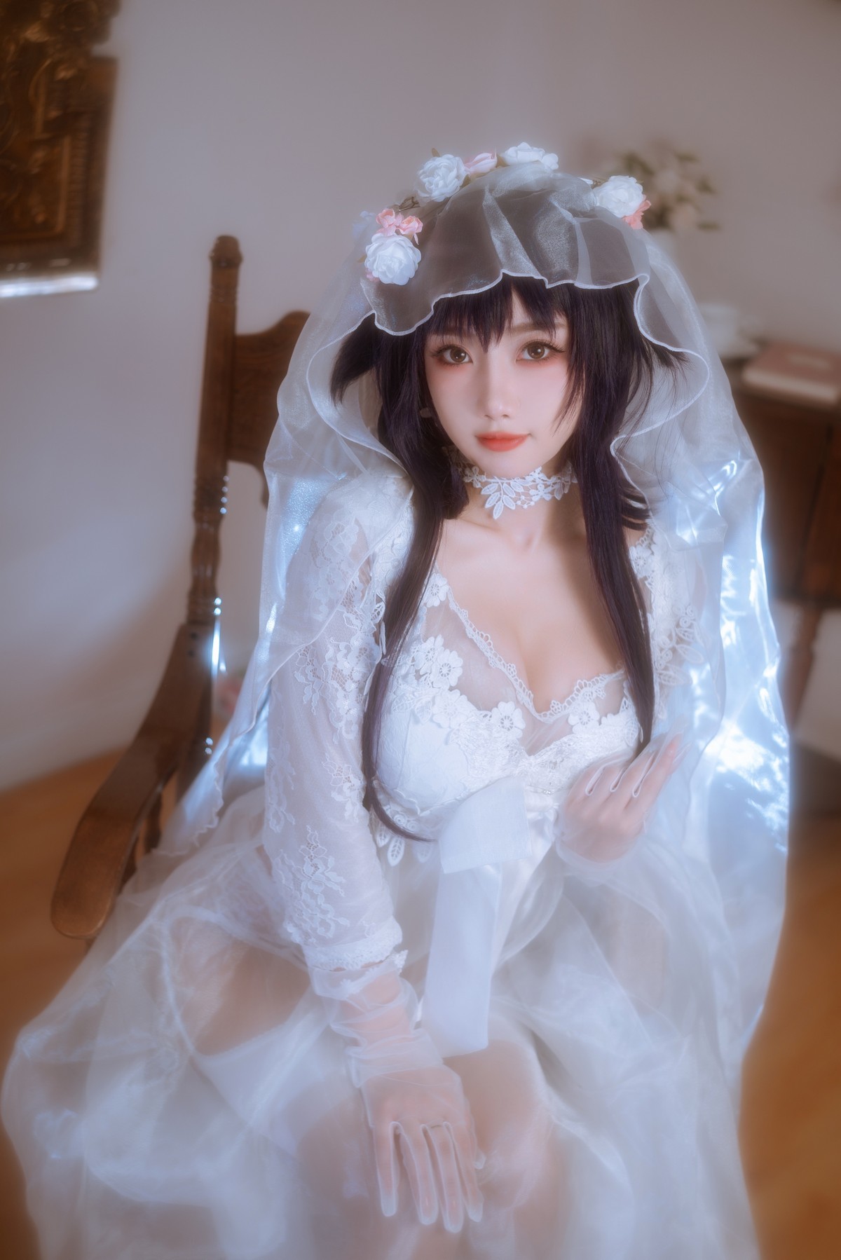 xgyw.top_白嫩美少女鬼畜瑶在不在婚纱主题私房性感纯白薄透婚纱秀惹火身材诱惑写真38P