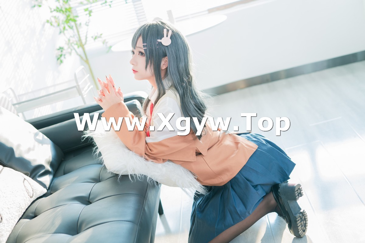 xgyw.top_Cosplay美女日奈娇麻衣校服主题私房性感学生制服半脱露蕾丝内衣迷人诱惑写真73P