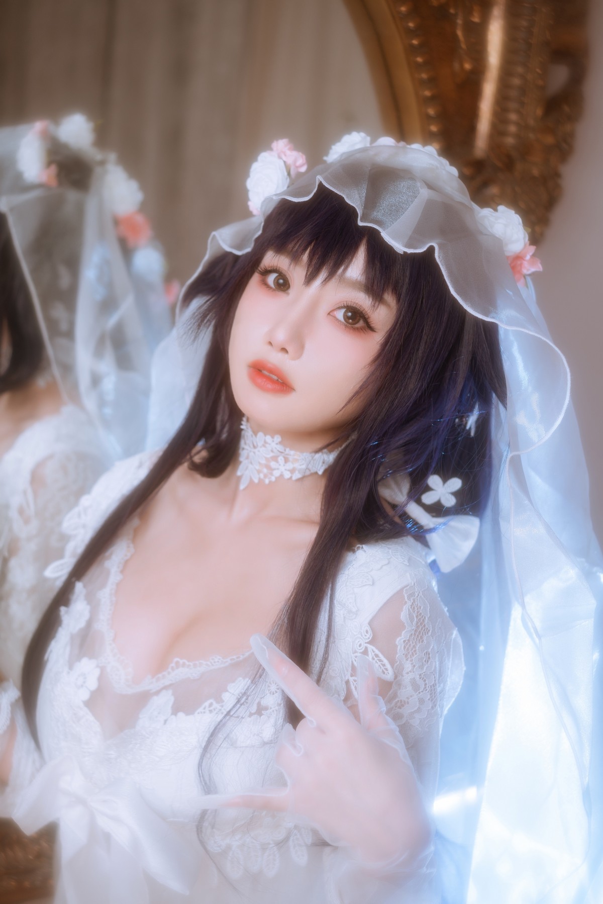 xgyw.top_白嫩美少女鬼畜瑶在不在婚纱主题私房性感纯白薄透婚纱秀惹火身材诱惑写真38P