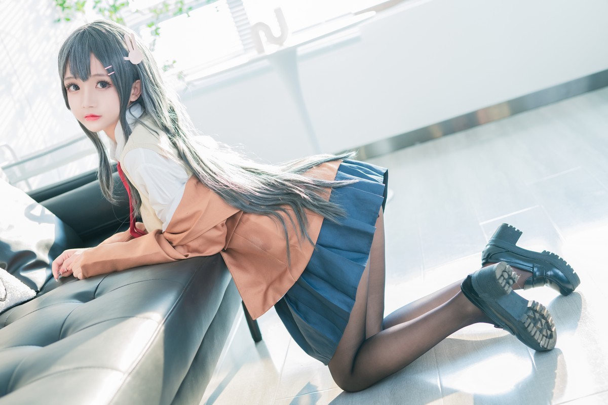 xgyw.top_Cosplay美女日奈娇麻衣校服主题私房性感学生制服半脱露蕾丝内衣迷人诱惑写真73P