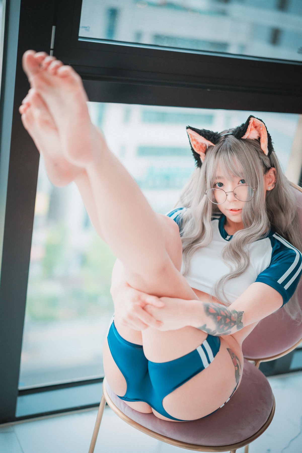 xgyw.top_[DJAWA]No.062_Maruemon_Caution Girl × Athletic Girl主题性感内衣迷人诱惑写真57P