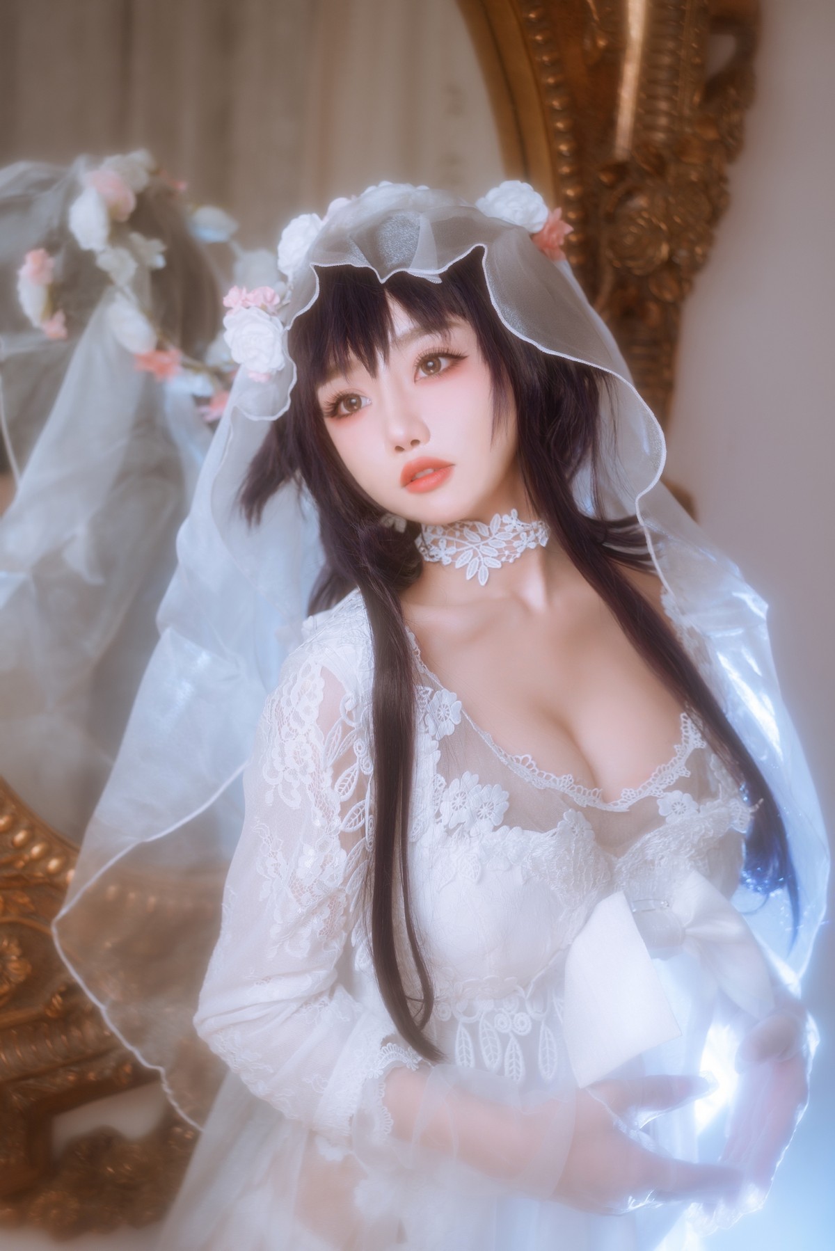 xgyw.top_白嫩美少女鬼畜瑶在不在婚纱主题私房性感纯白薄透婚纱秀惹火身材诱惑写真38P
