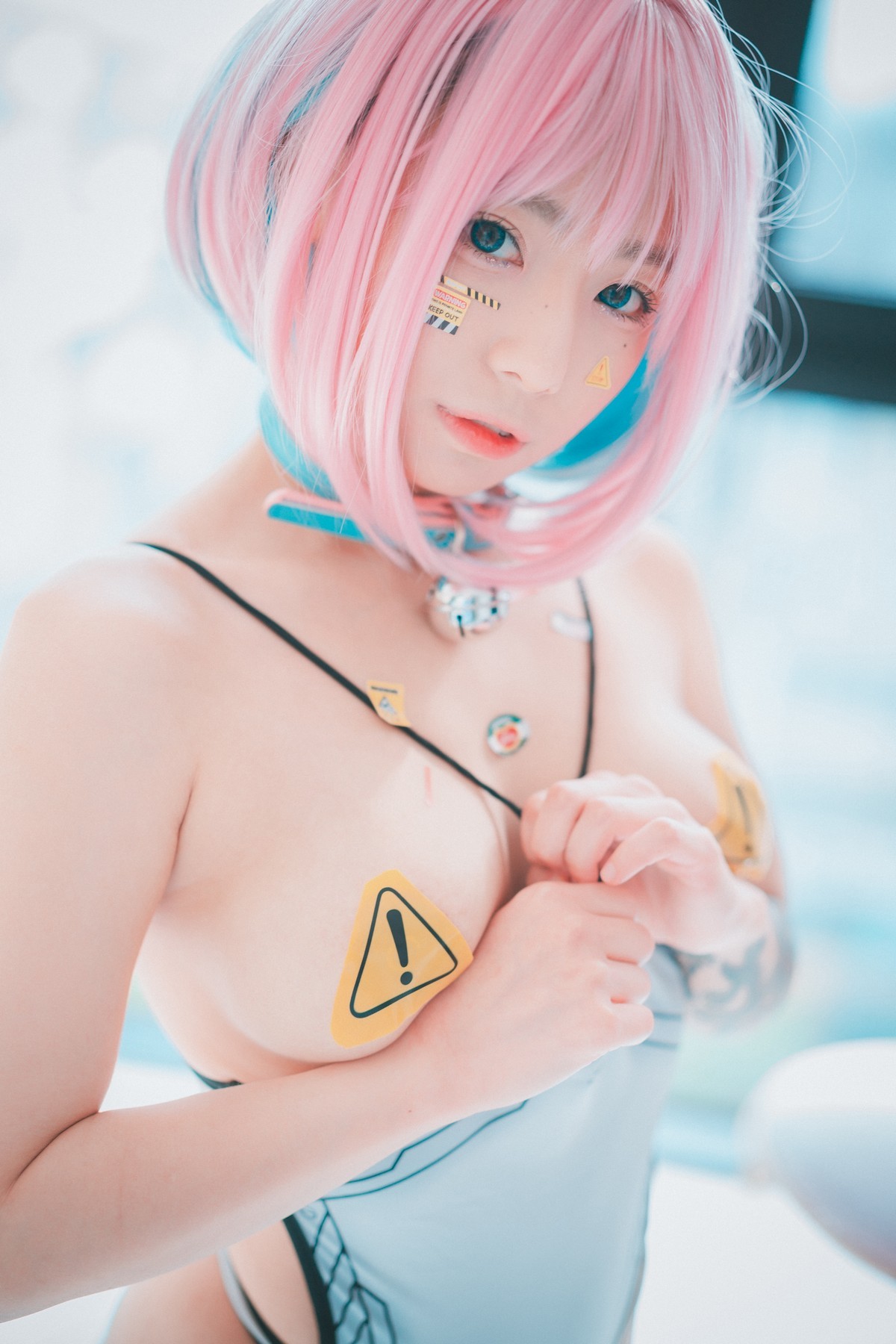 xgyw.top_[DJAWA]No.062_Maruemon_Caution Girl × Athletic Girl主题性感内衣迷人诱惑写真57P