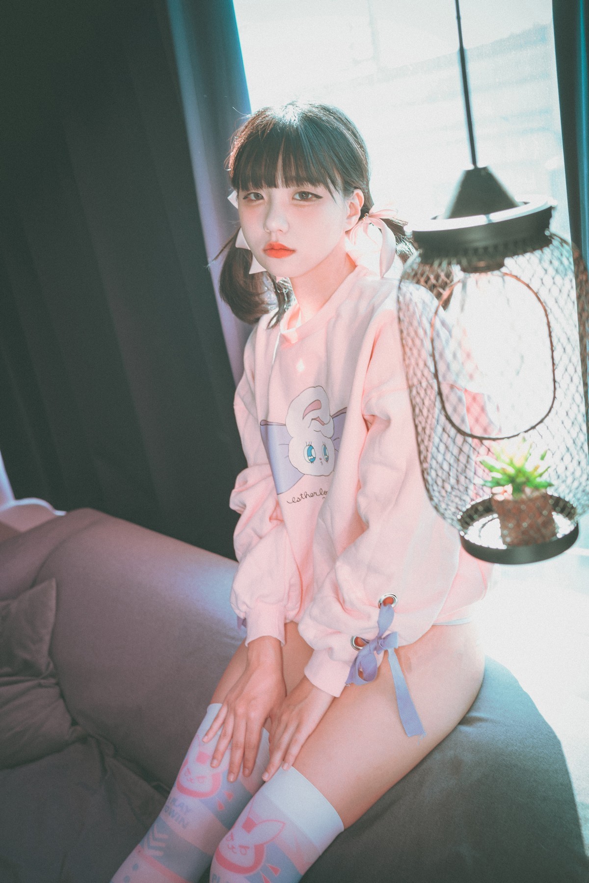 xgyw.top_[DJAWA]No.061_模特Jenny_Lovely_Pink主题私房性感粉色外衣配丁字内裤诱惑写真34P