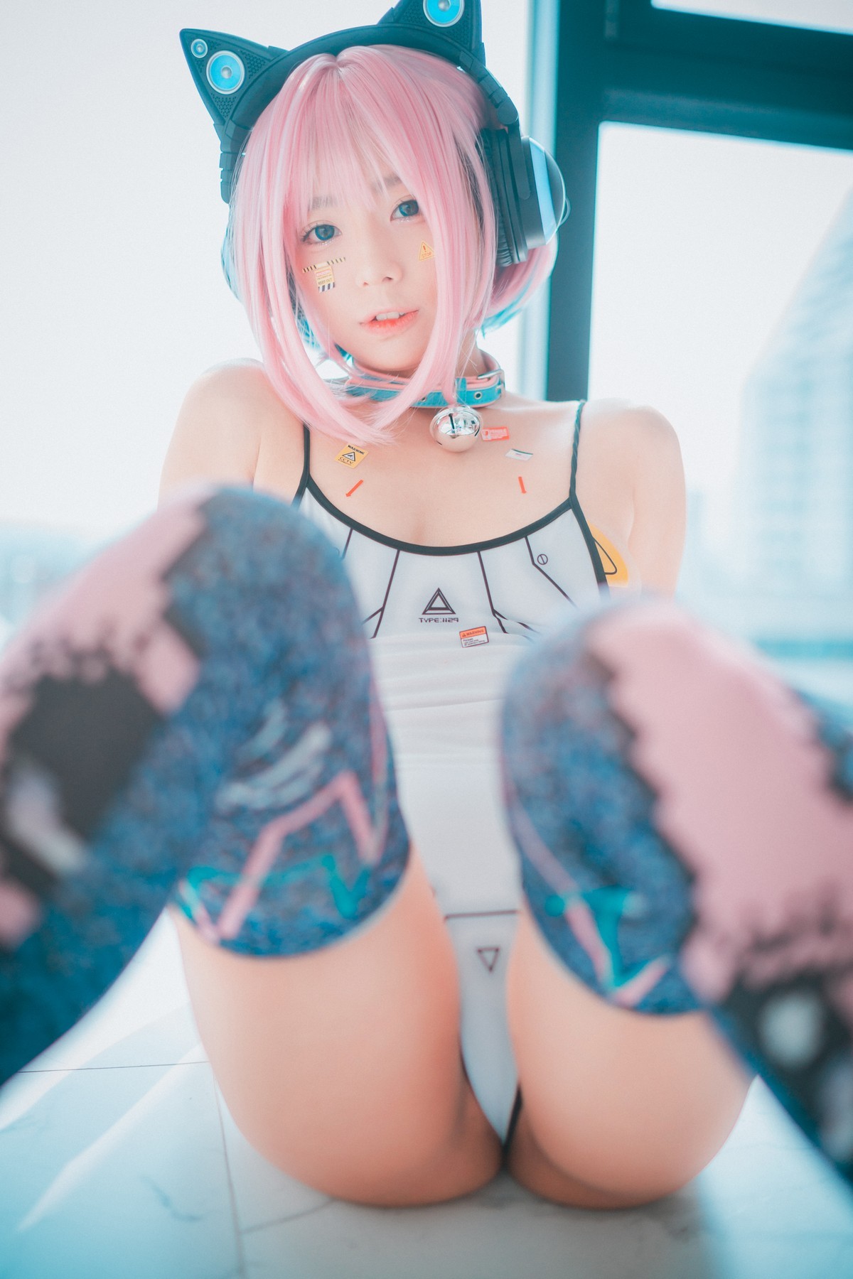 xgyw.top_[DJAWA]No.062_Maruemon_Caution Girl × Athletic Girl主题性感内衣迷人诱惑写真57P