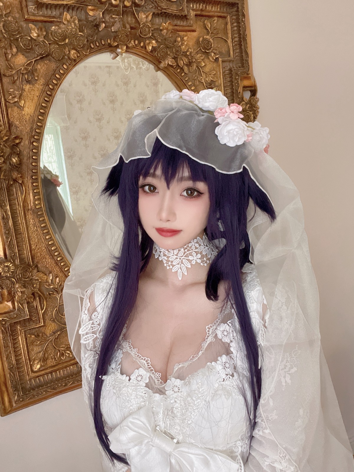 xgyw.top_白嫩美少女鬼畜瑶在不在婚纱主题私房性感纯白薄透婚纱秀惹火身材诱惑写真38P