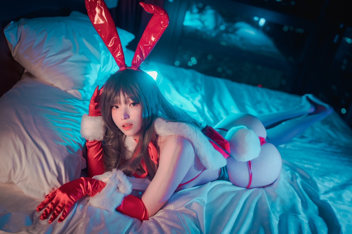 xgyw.top_[DJAWA]No.064_模特BamBi_Nuit de noel主题性感红色皮质内衣秀完美身材诱惑写真127P