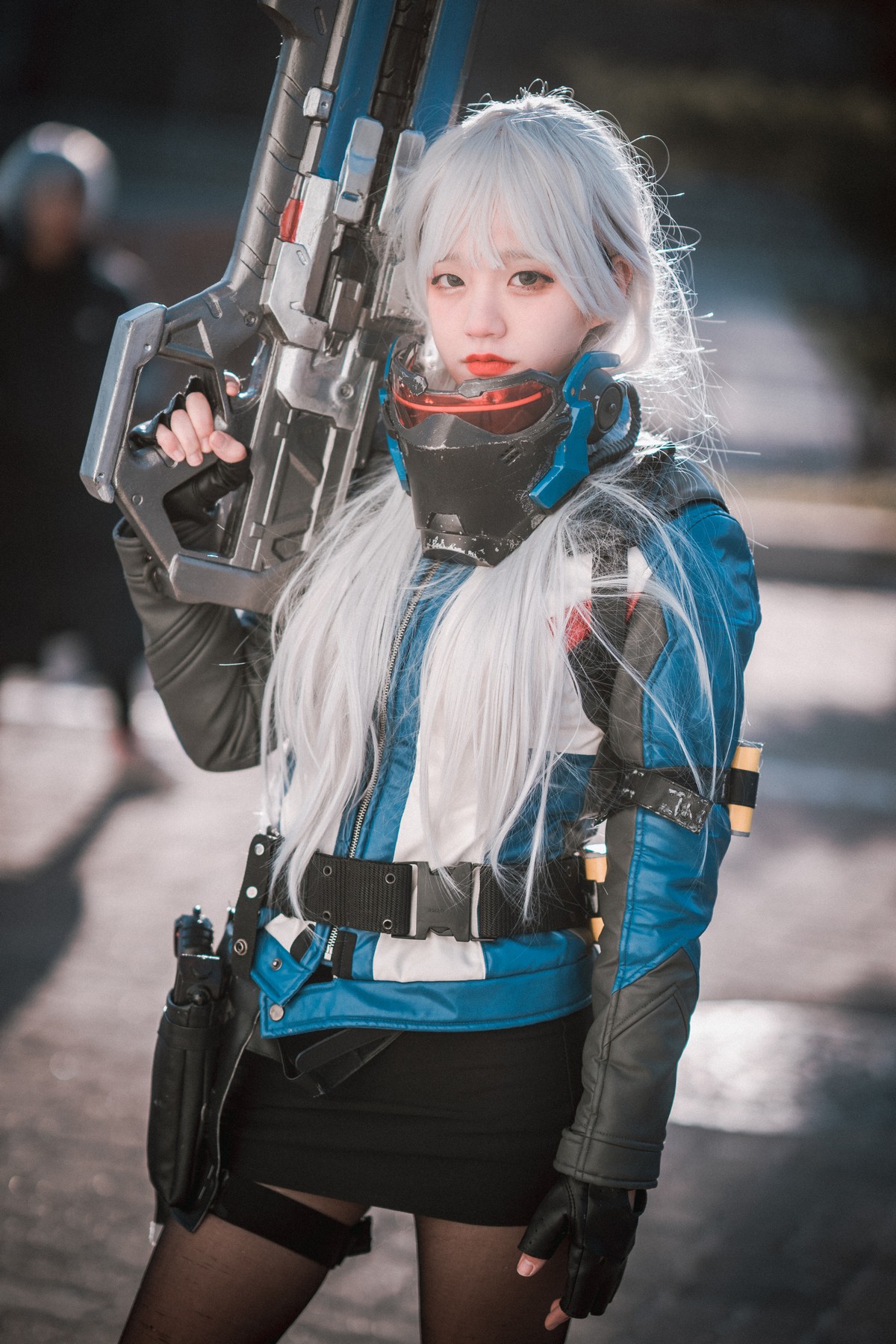 xgyw.top_[DJAWA]No.066_模特Jenny_Soldier：76主题户外美女战士装扮超薄黑丝诱惑写真15P