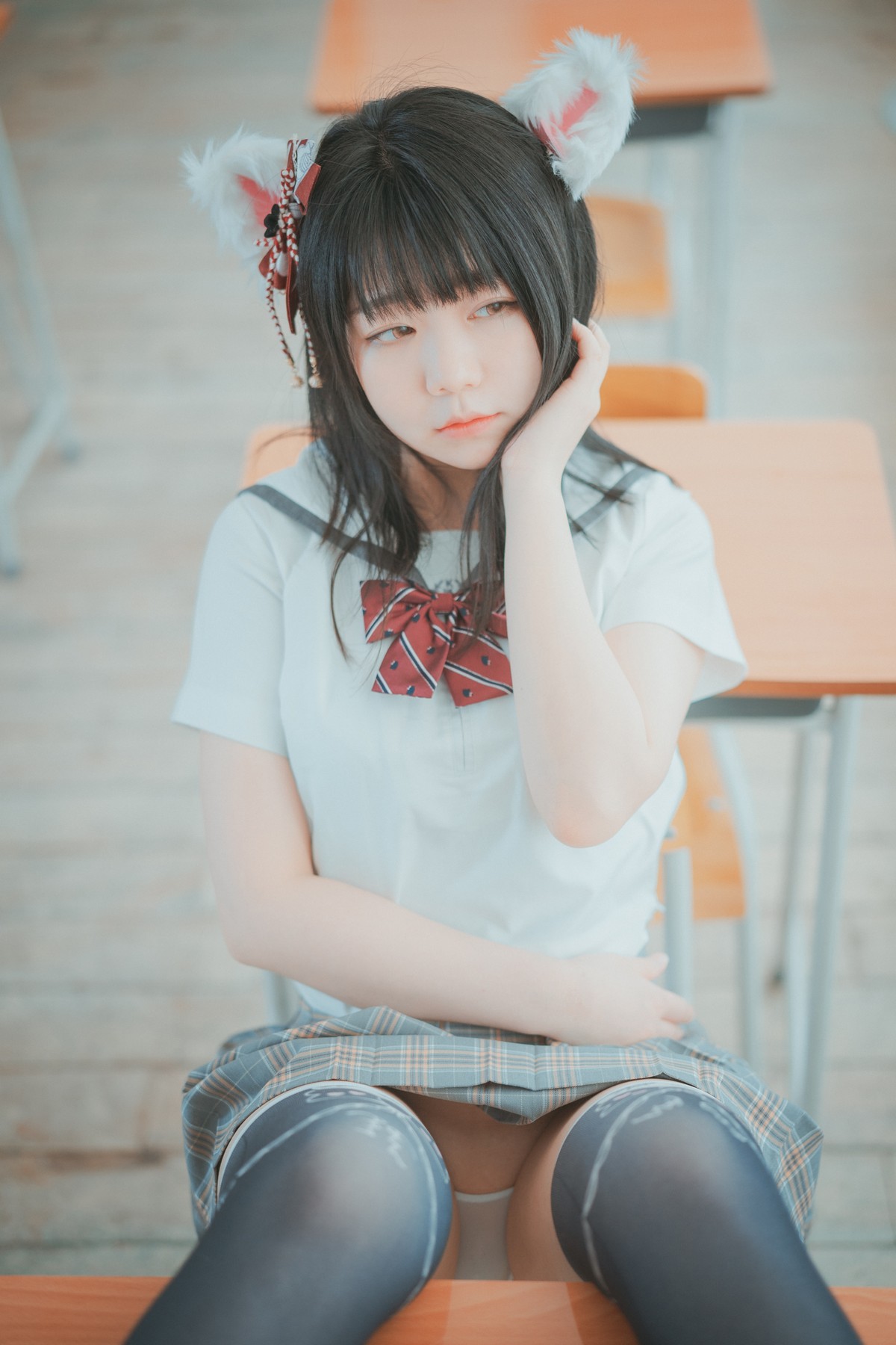 xgyw.top_[DJAWA]No.071_PIan_Cat girl does not take classes主题猫女郎服饰秀翘臀诱惑写真23P