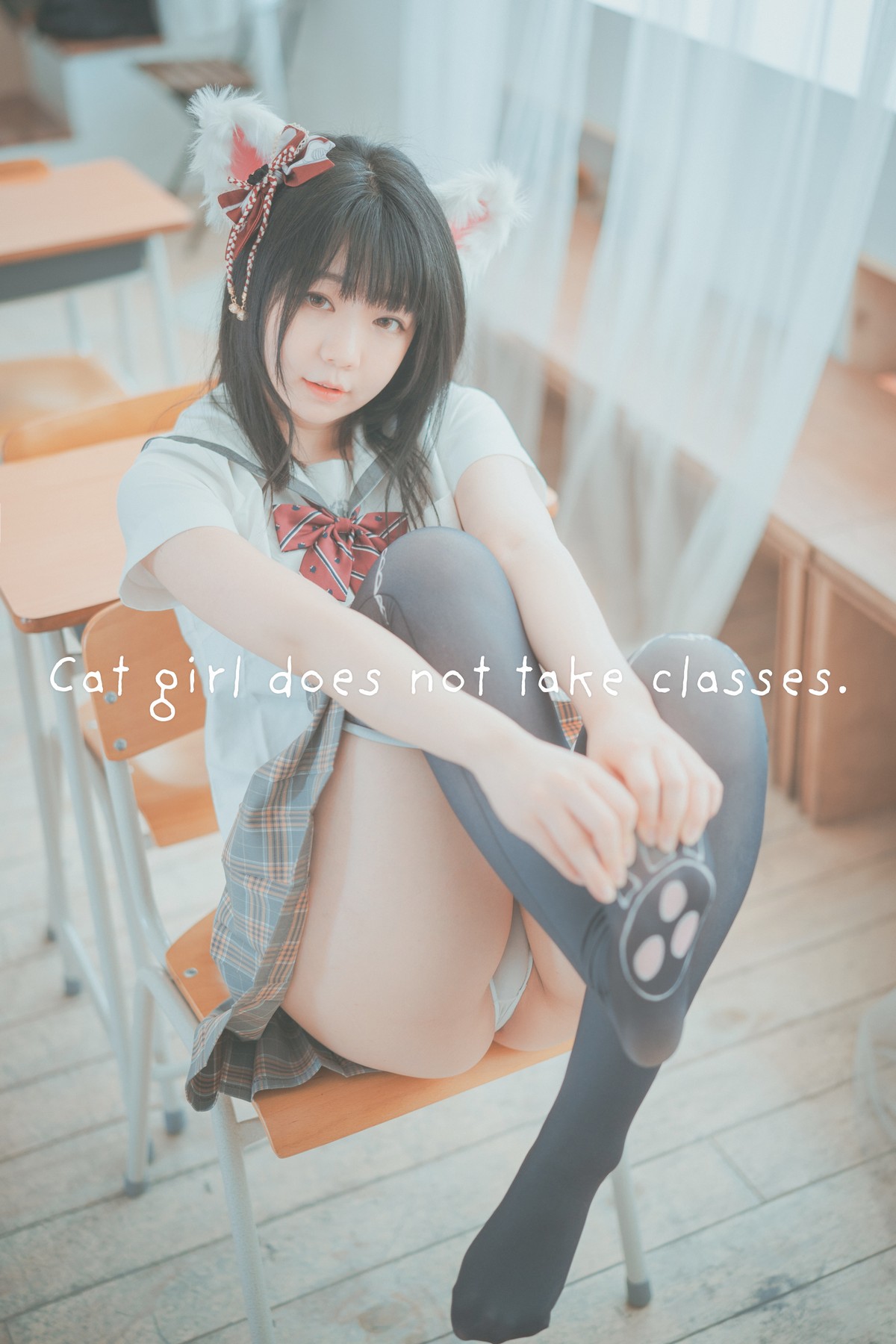 xgyw.top_[DJAWA]No.071_PIan_Cat girl does not take classes主题猫女郎服饰秀翘臀诱惑写真23P