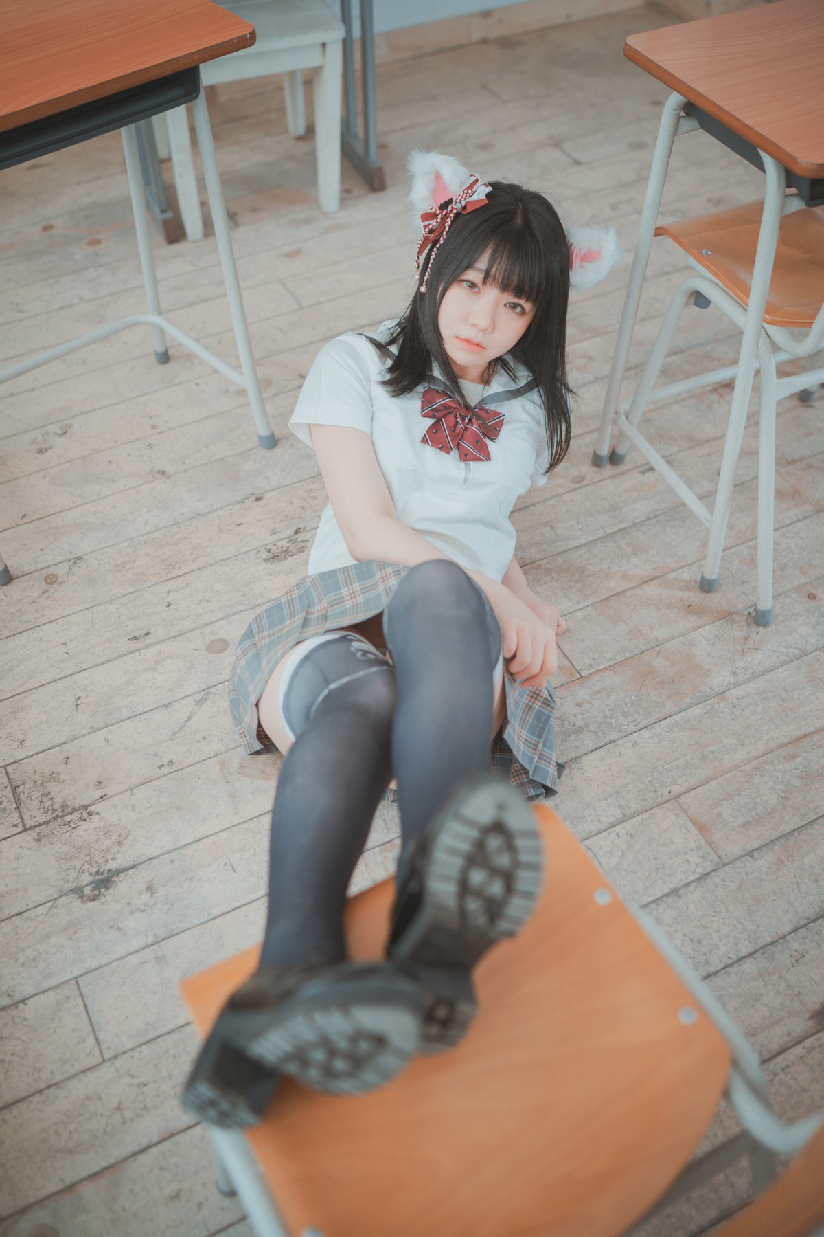 xgyw.top_[DJAWA]No.071_PIan_Cat girl does not take classes主题猫女郎服饰秀翘臀诱惑写真23P