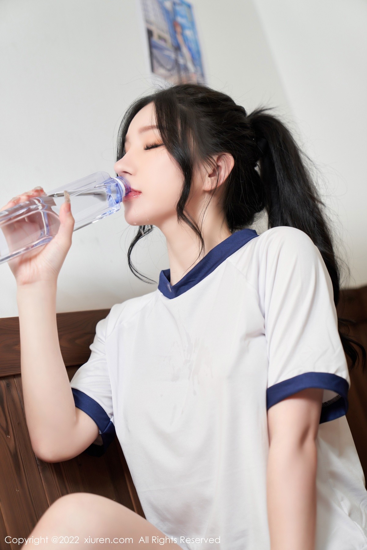 xgyw.top_XiuRen第5104期_模特周于希Sally教室里性感白色体操服秀完美身材迷人诱惑写真72P