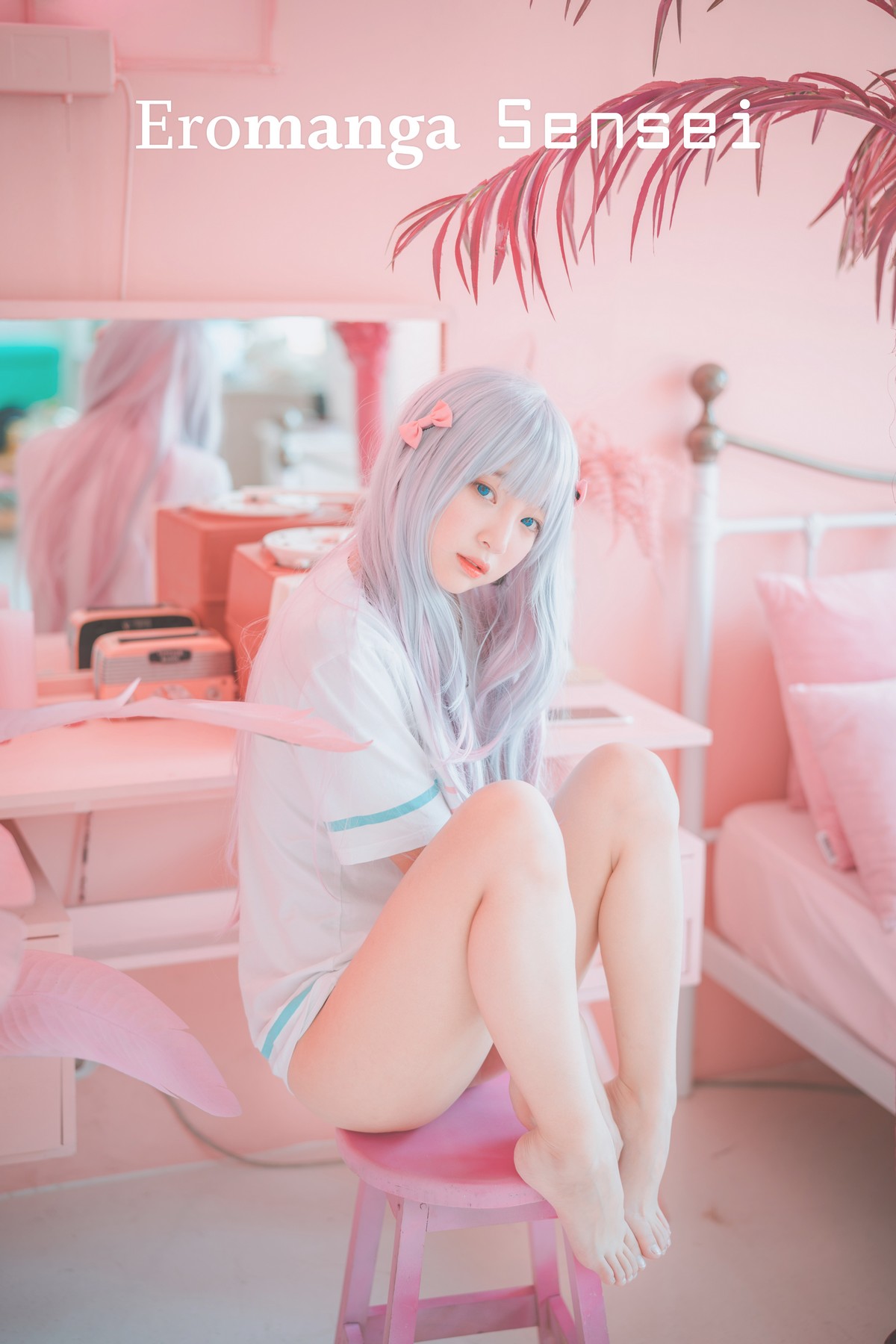 xgyw.top_[DJAWA]No.076_模特姜仁卿_Eromanga Sensei主题私房床上性感运动服迷人诱惑写真41P